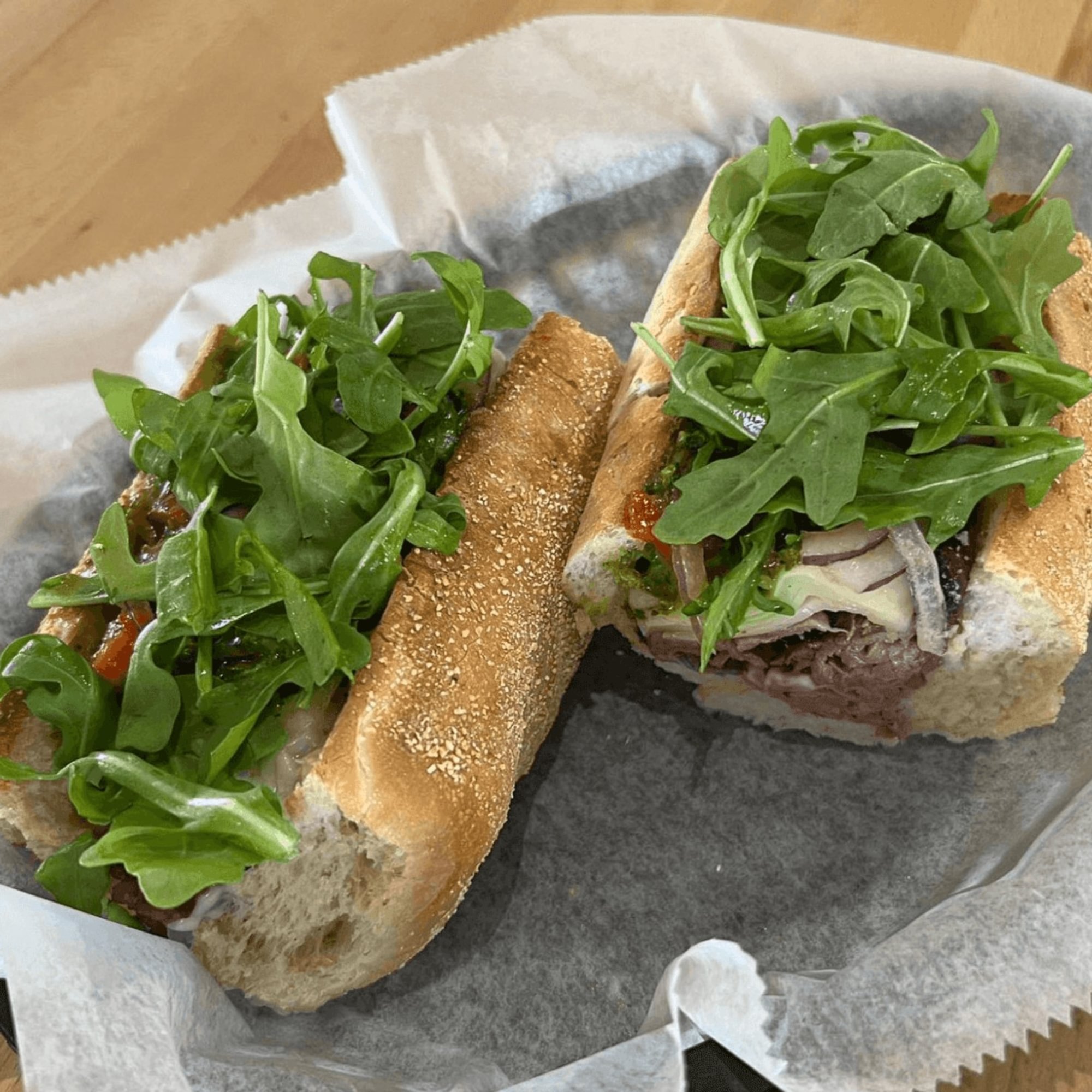 Roast Beef & Bleu 7"