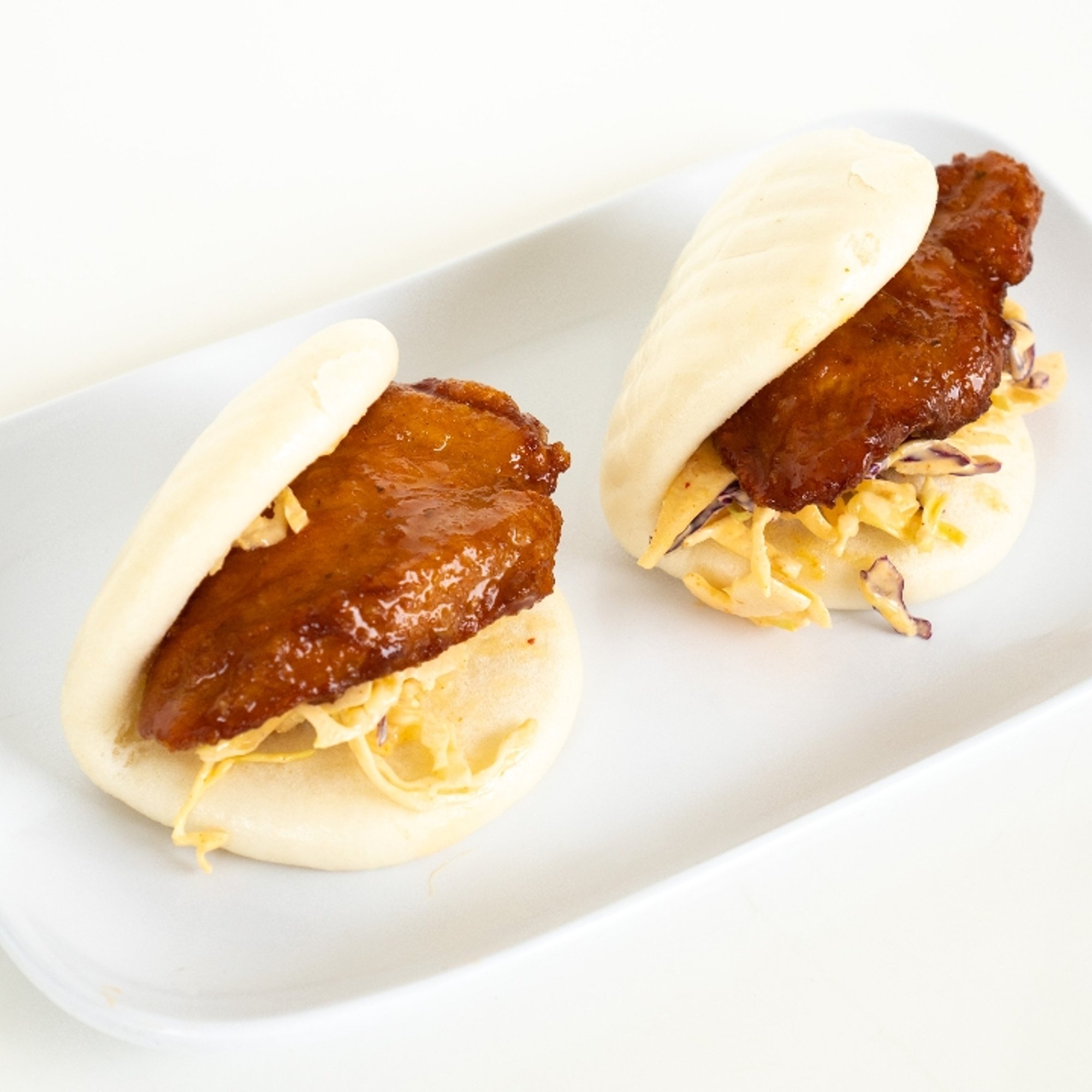 Sweet Chili Chicken Bao Buns