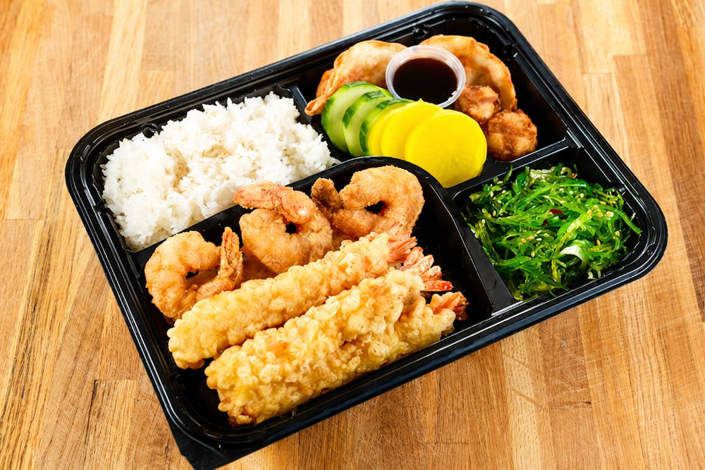 Deluxe Shrimp Tempura Bento Box