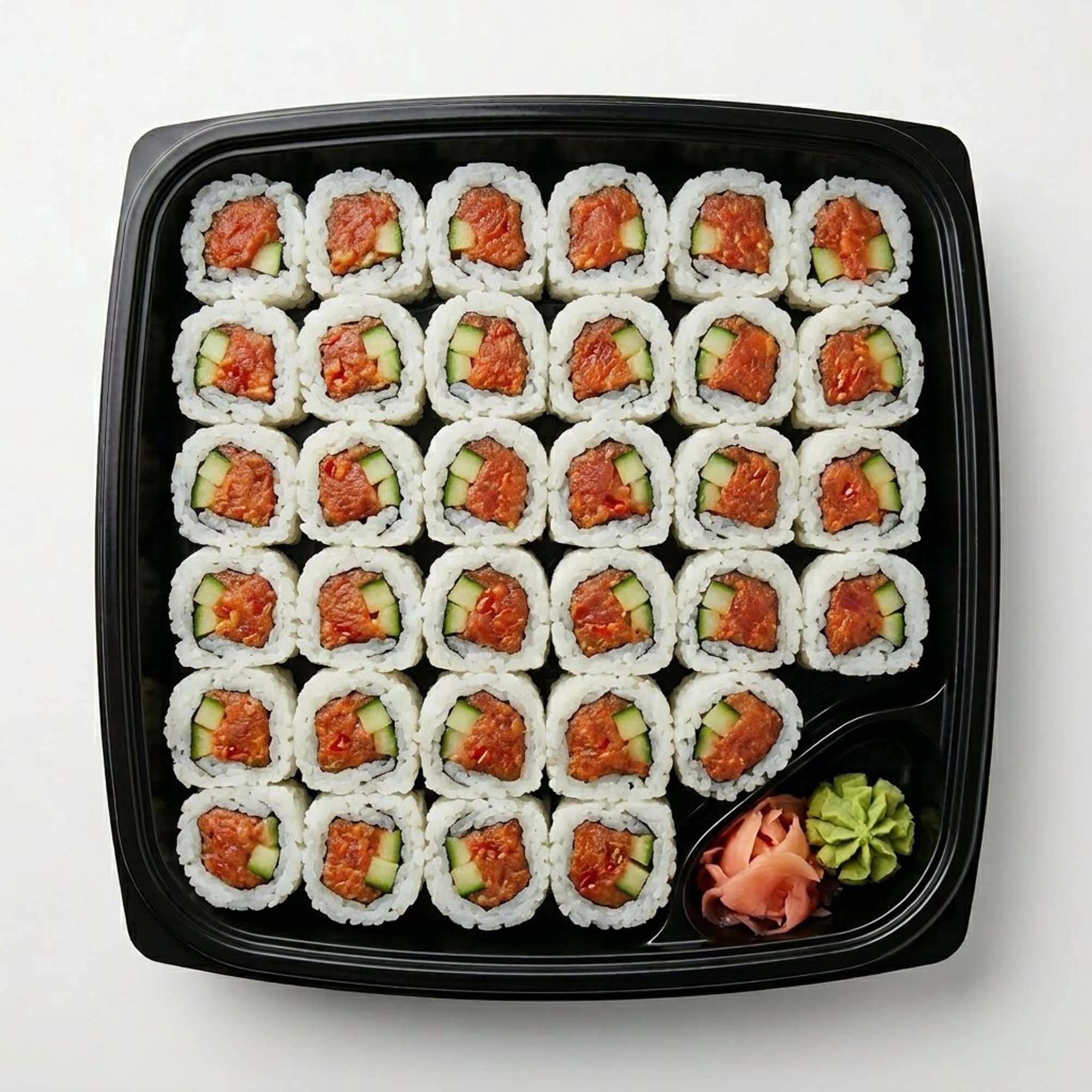 Spicy tuna Roll Tray (32)