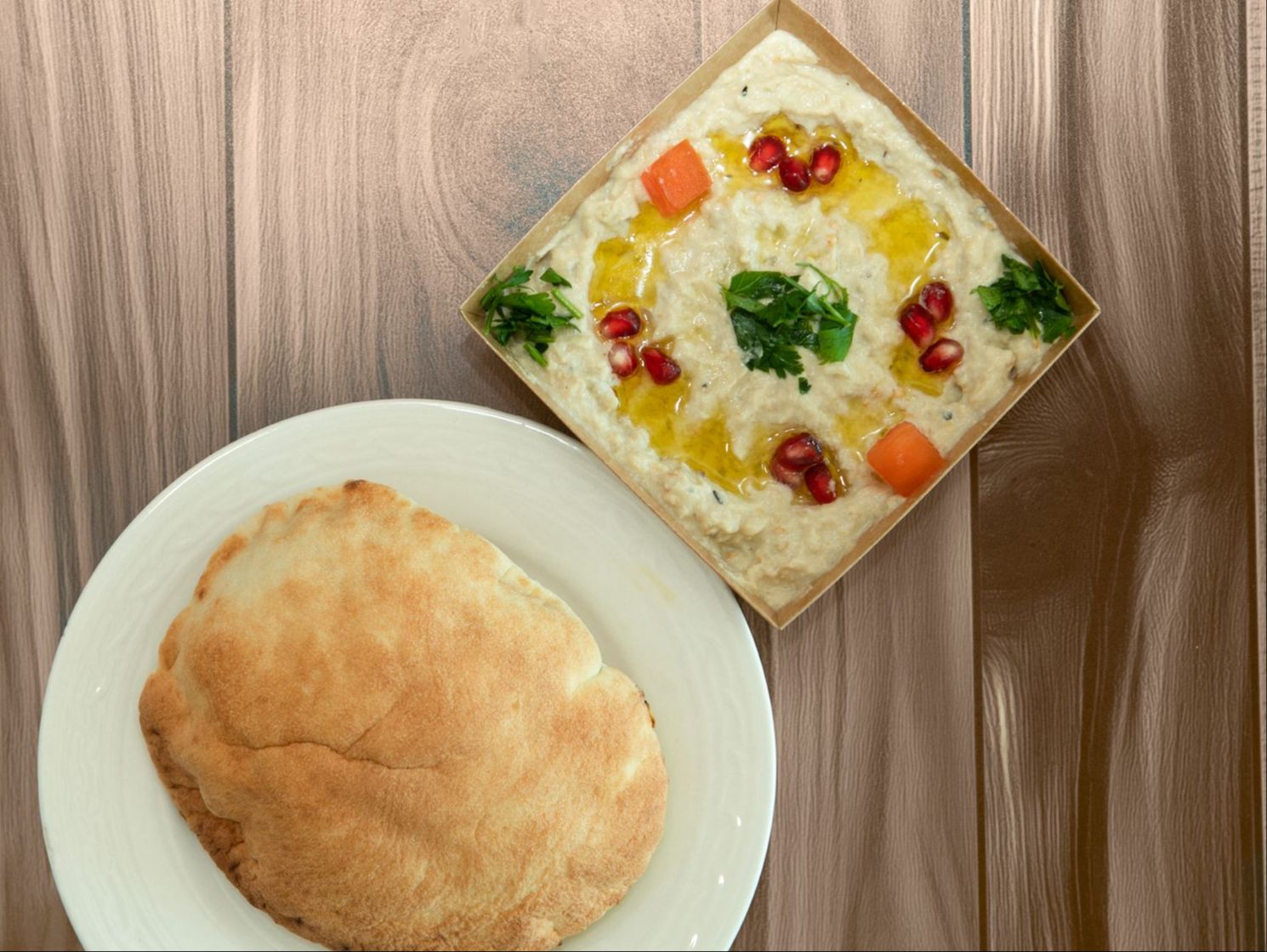 Baba Ghanouj & Pita