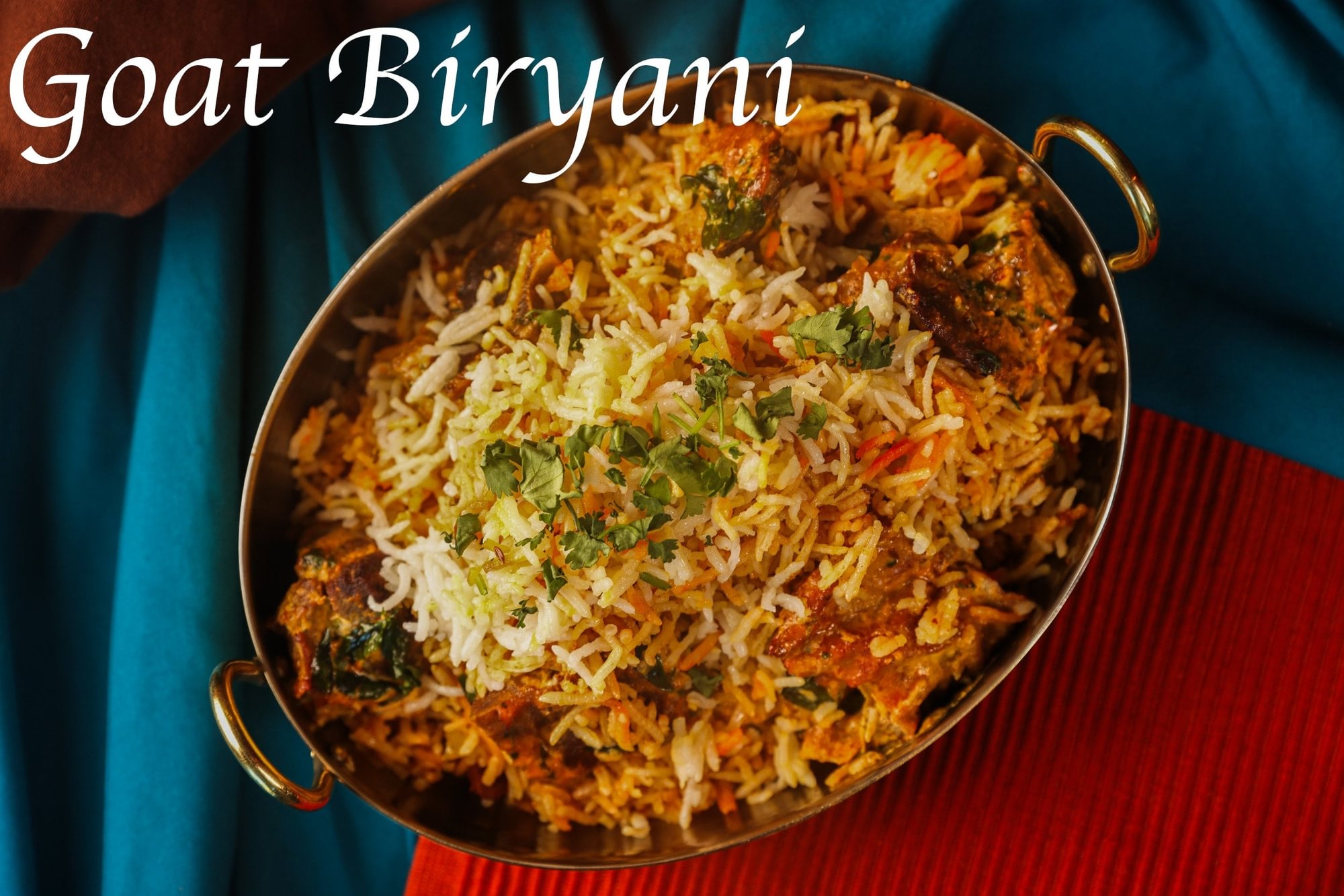 Mutton (Goat Bone-In) Biriyani