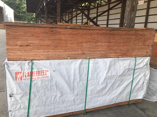 Fire Treated & Pressure Treated Lumber & Plywood