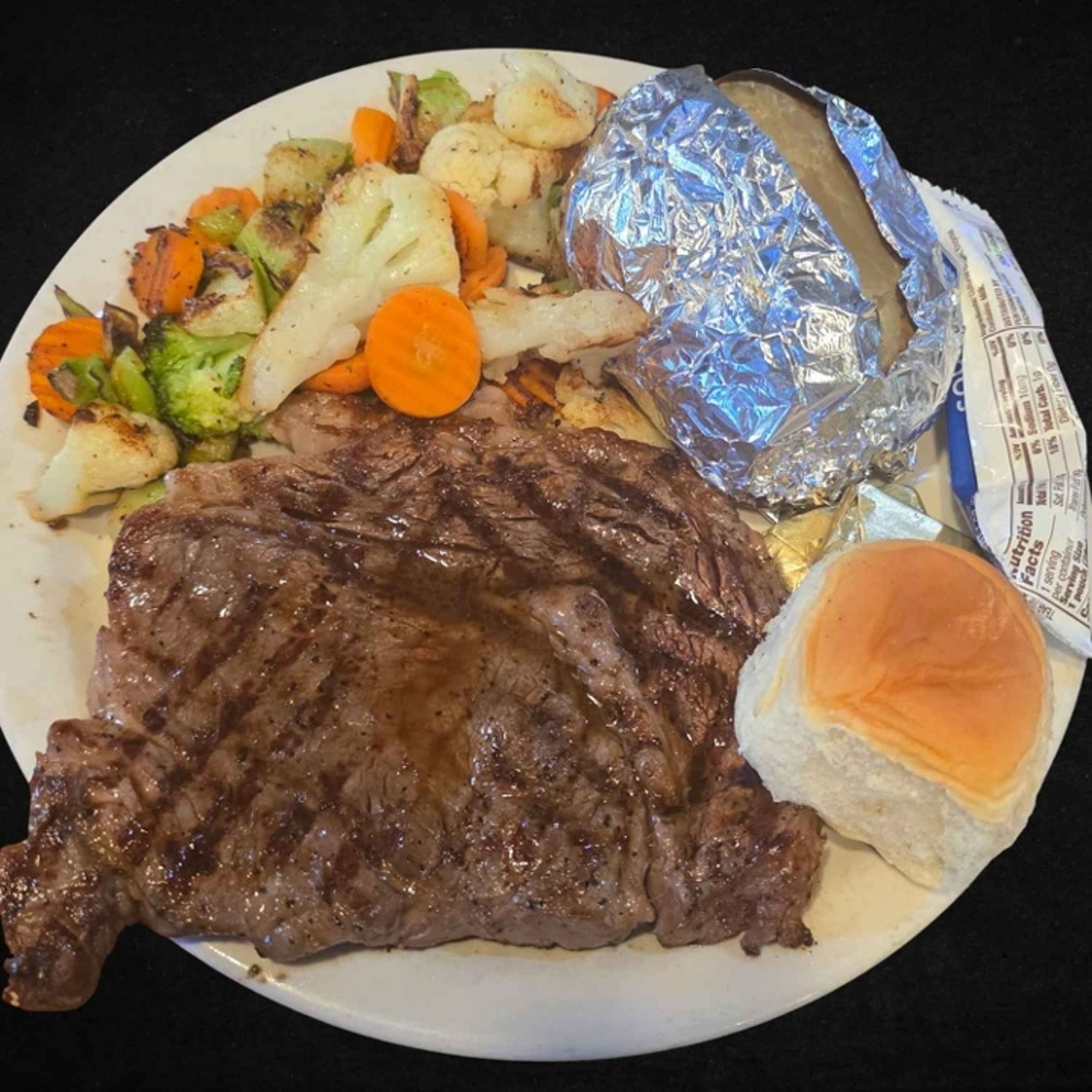 Ribeye Steak Dinner