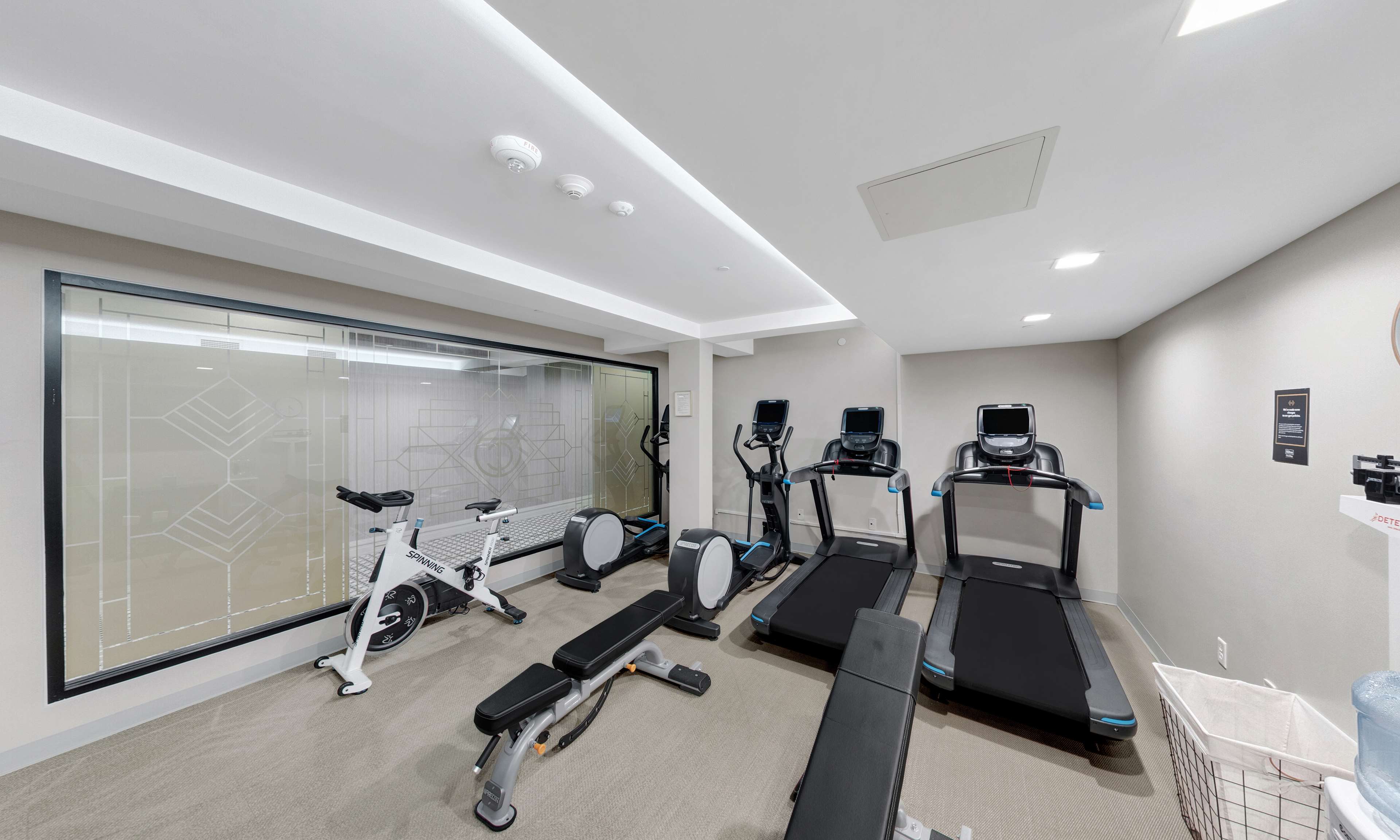 Health club  fitness center  gym