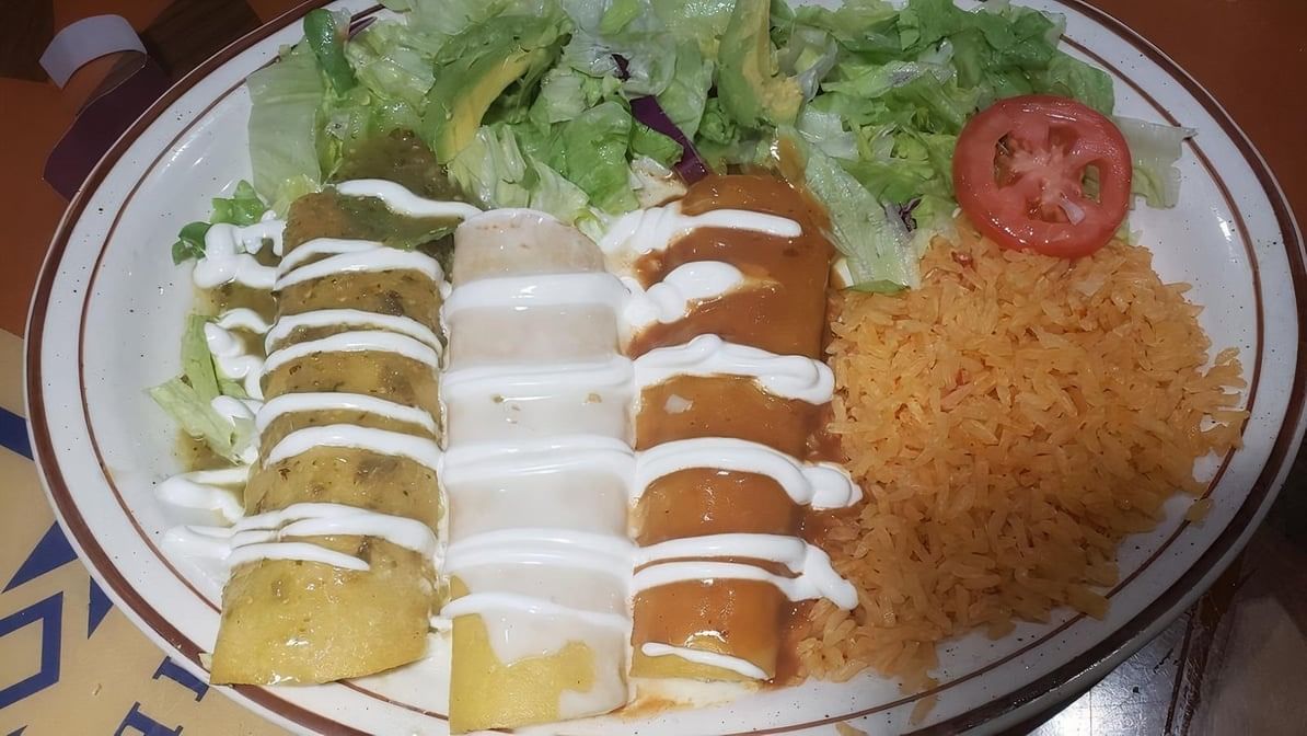47. Enchiladas Bandera