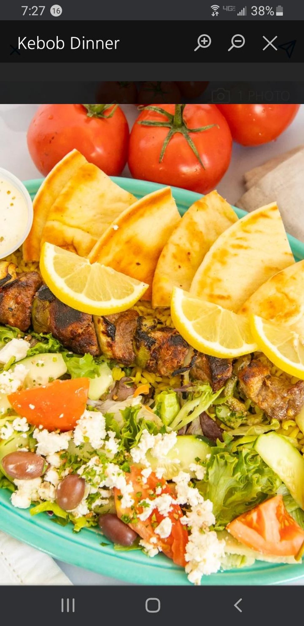 Kabob Plate