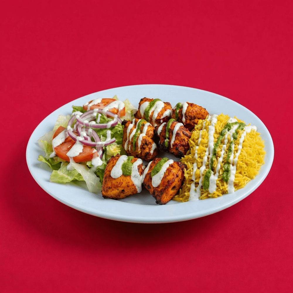 #10. Mini Chicken Over Rice