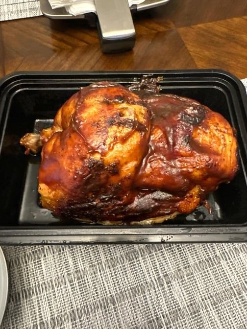 Half BBQ Chicken Platter