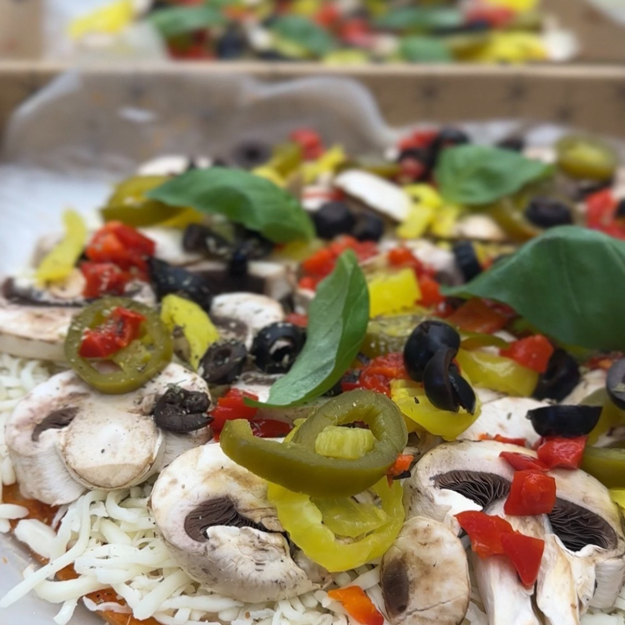 Cold 8" Take and Bake Pizza