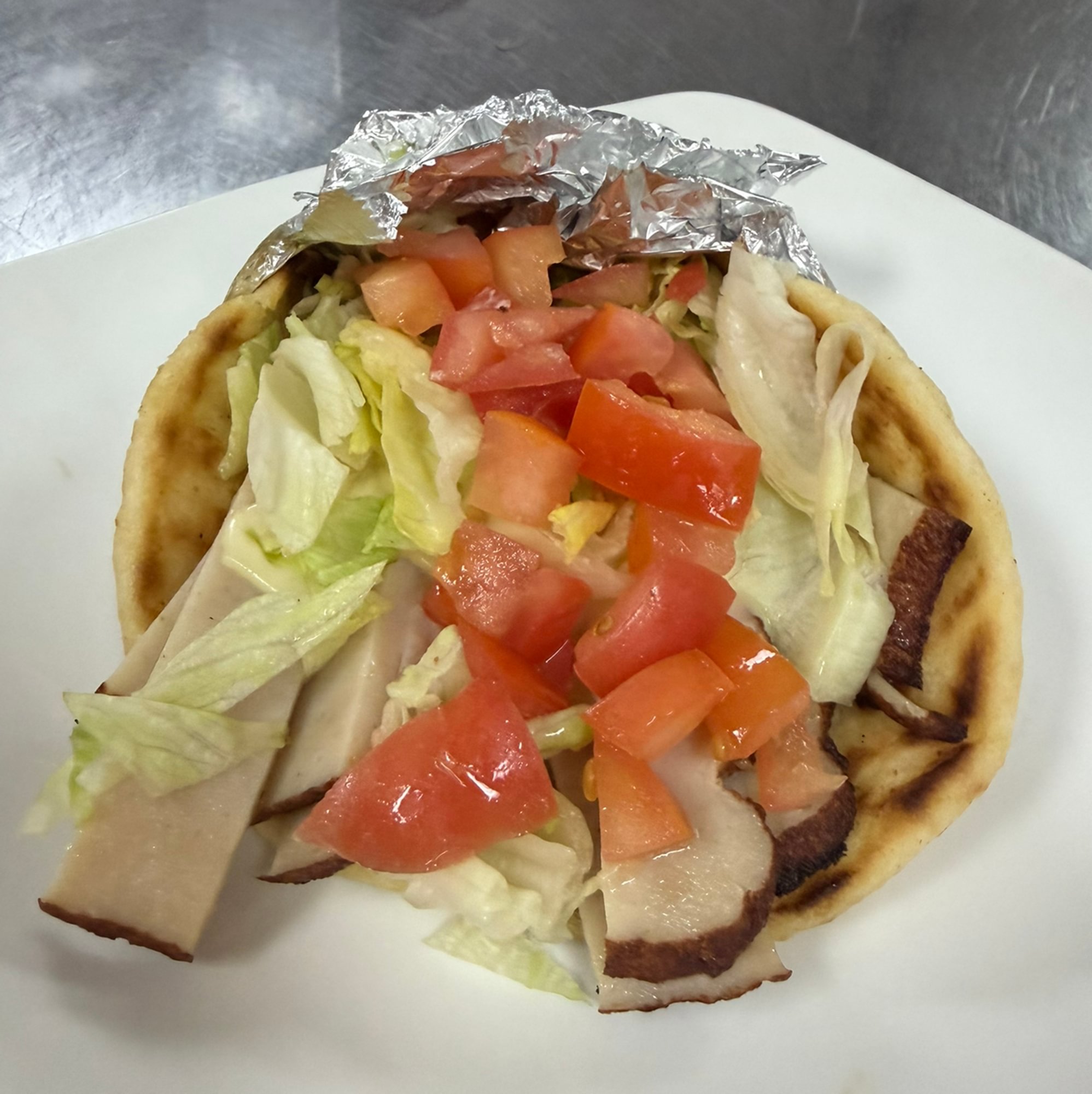 Turkey & Cheese Pita