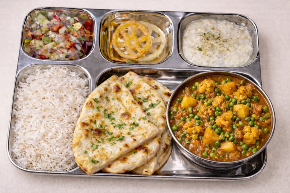 L Aloo Gobi Mutter