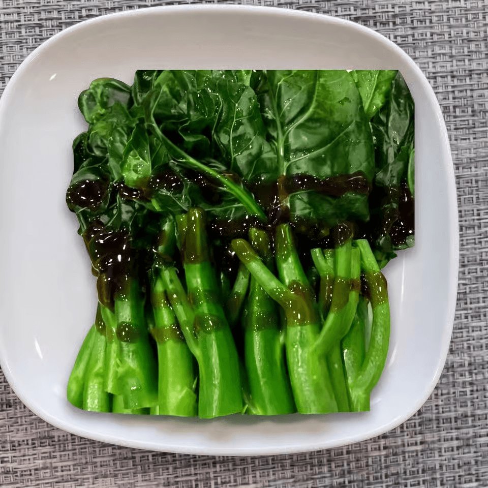 Steamed Chinese Broccoli with Oyster Sauce / 蠔油芥蘭