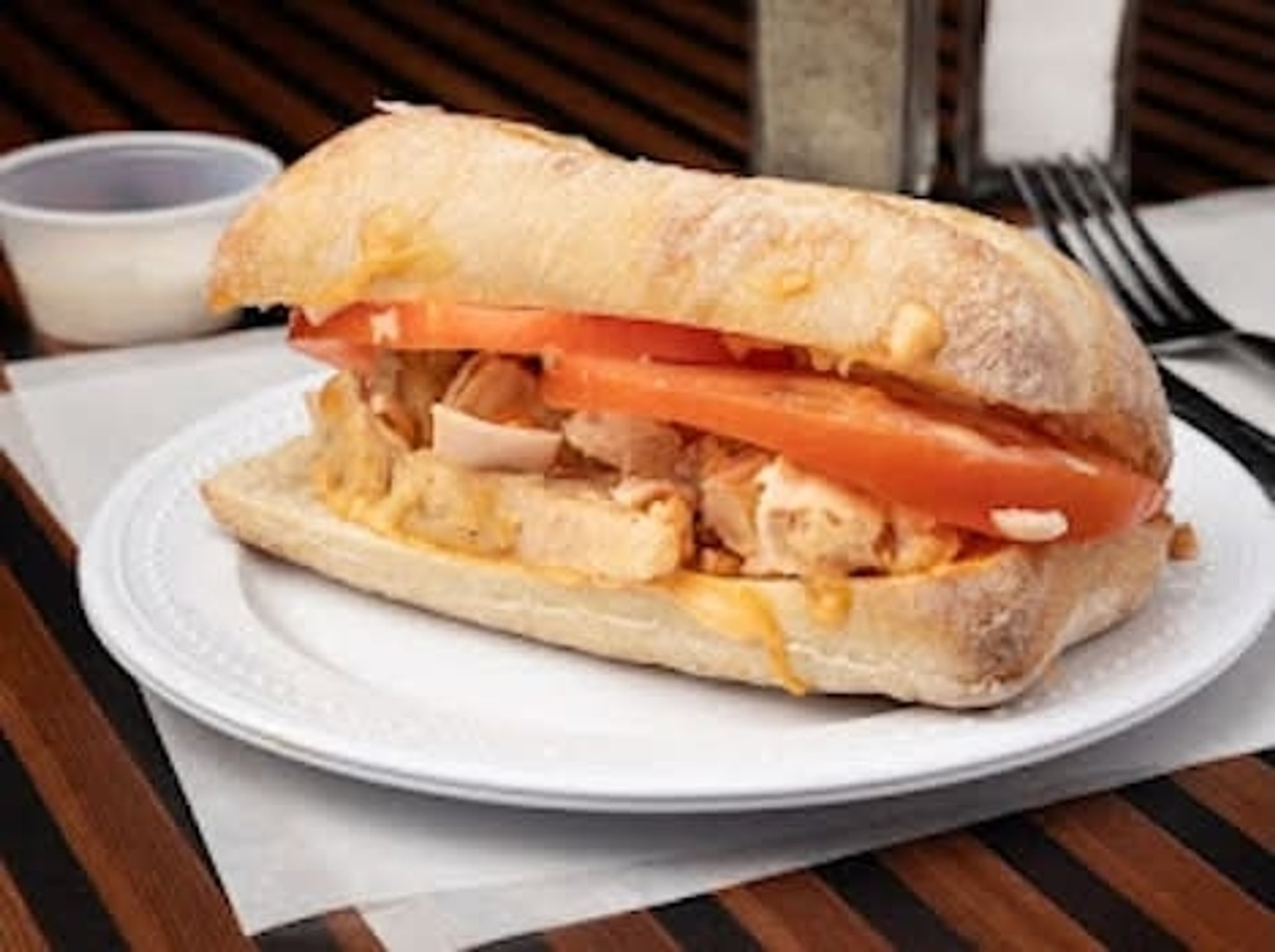 American Jacks Bagel Sandwich