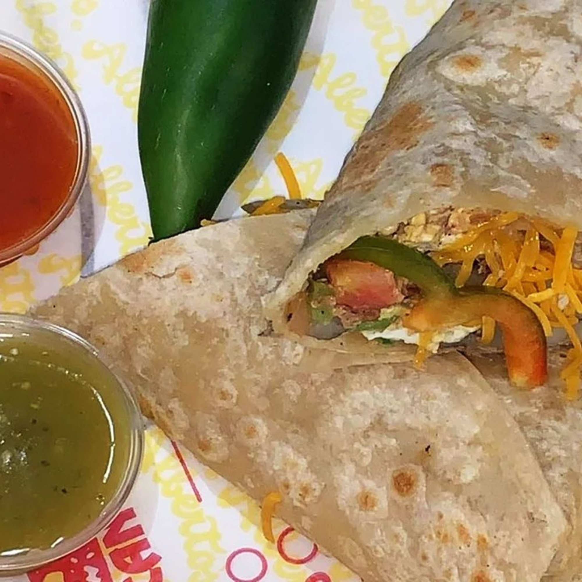 Machaca Burrito