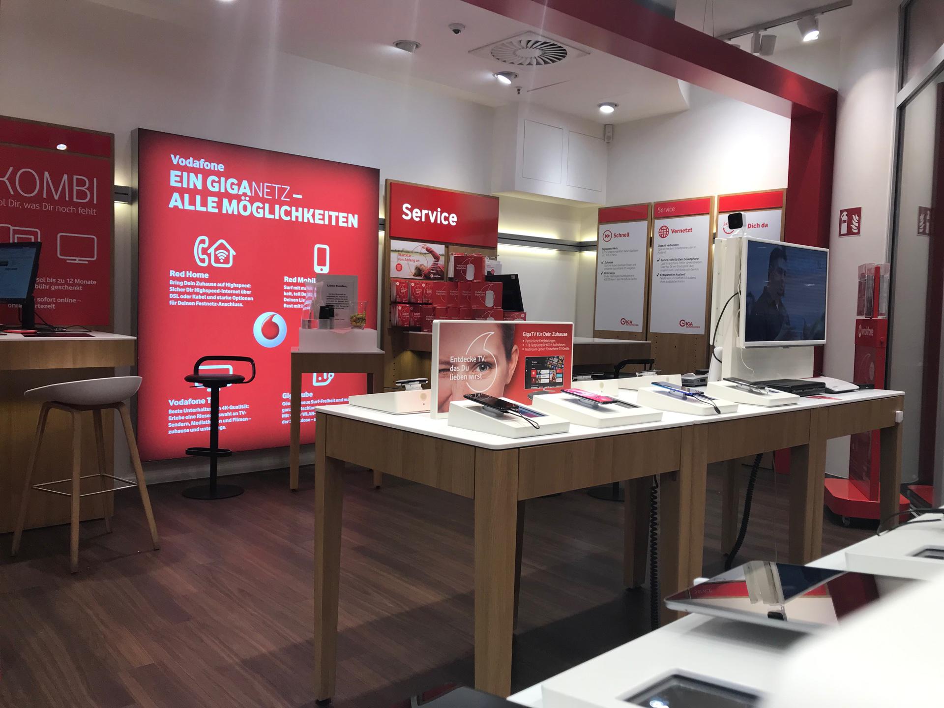 Bilder Vodafone Shop