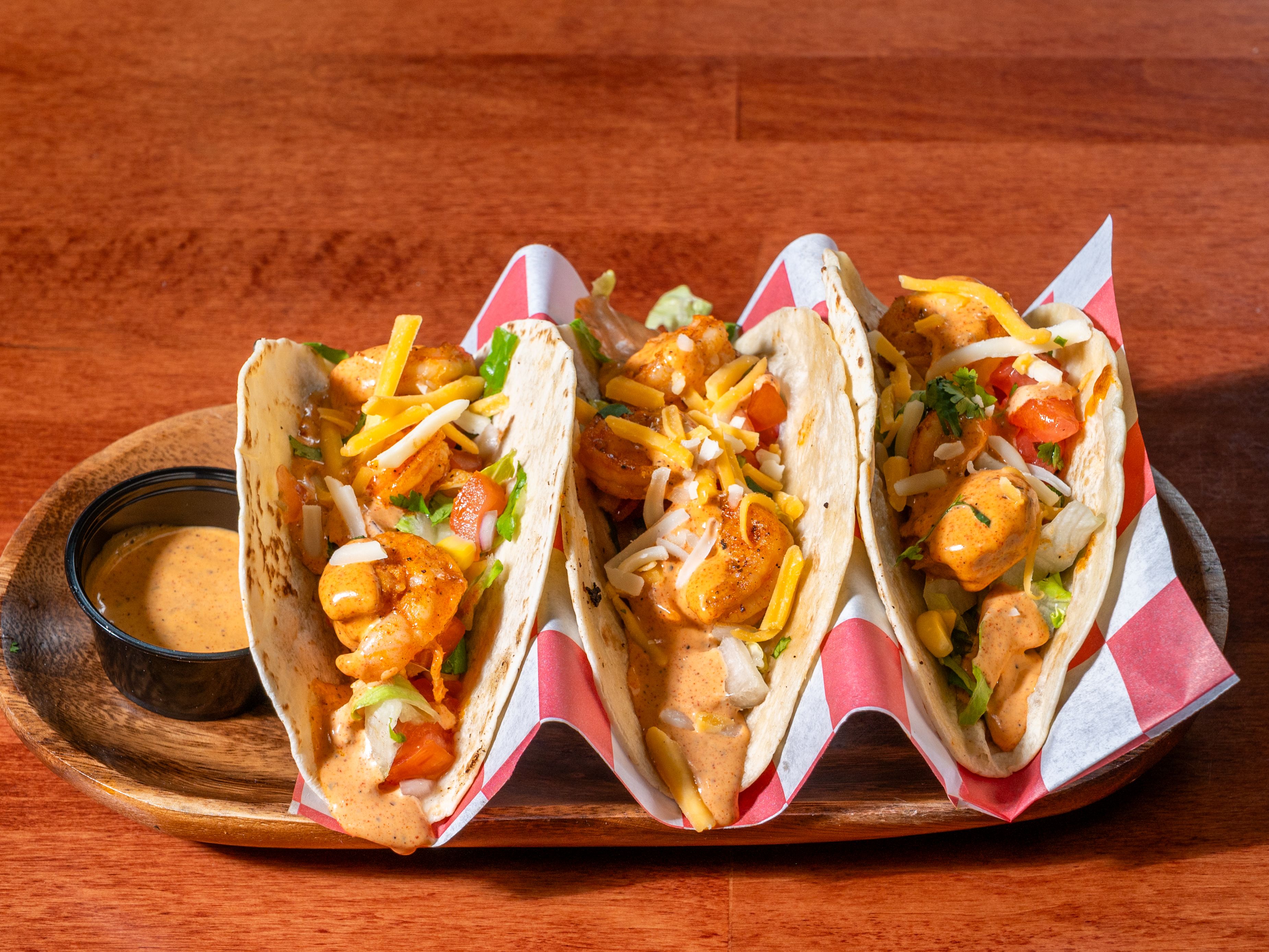 Loco’s Shrimp Tacos