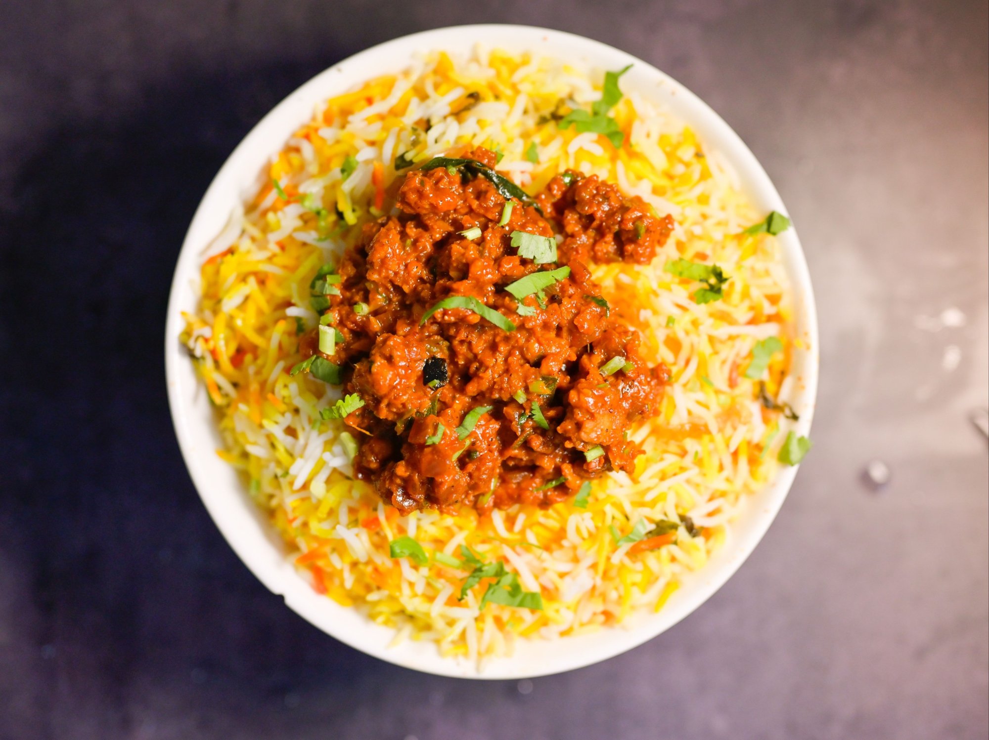 Vegetable Kheema Special Biryani