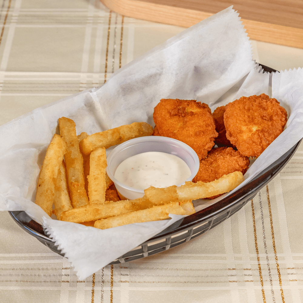 Chicken Nuggets With Fries 5 Pieces