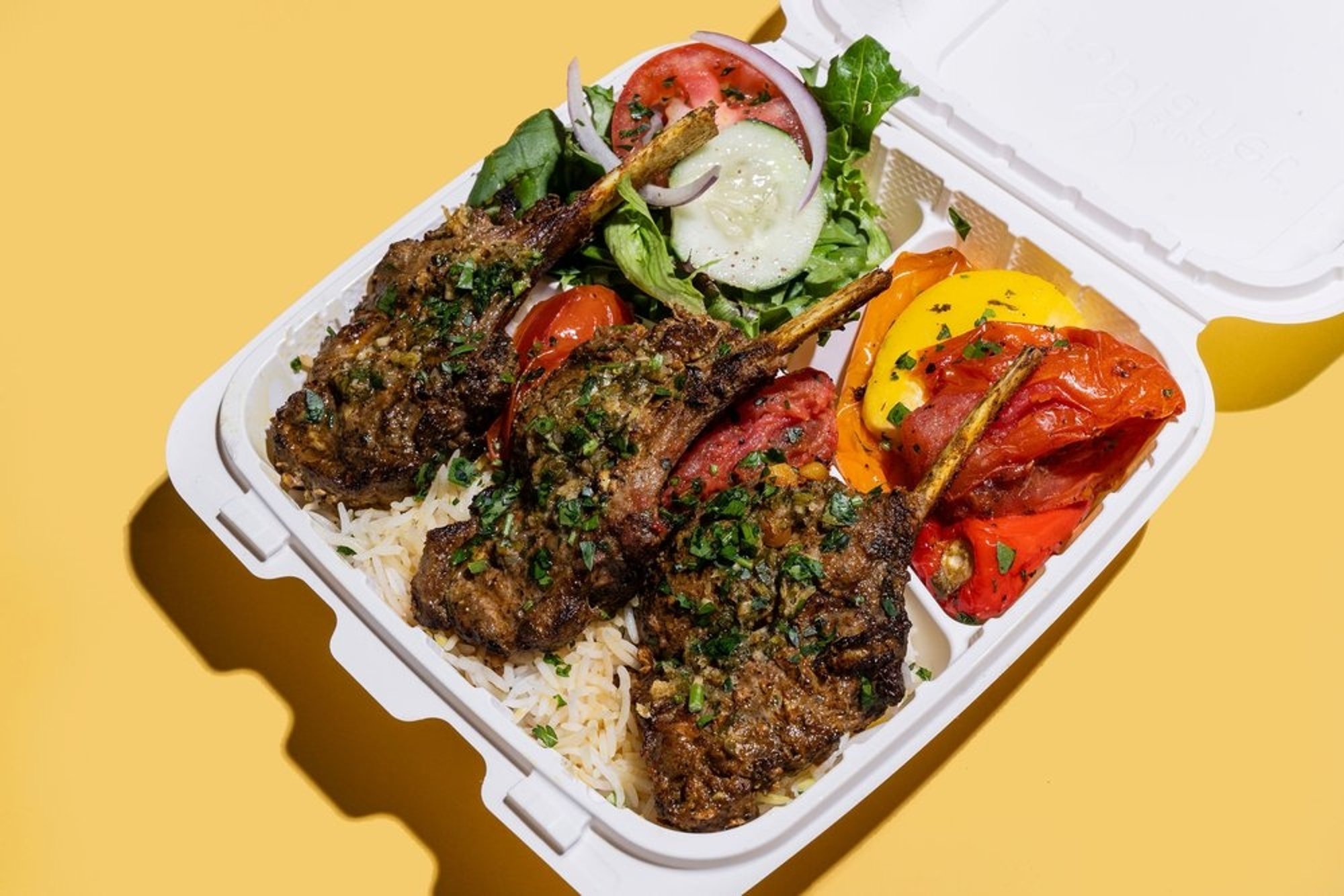 8. Lamb Chops Platter