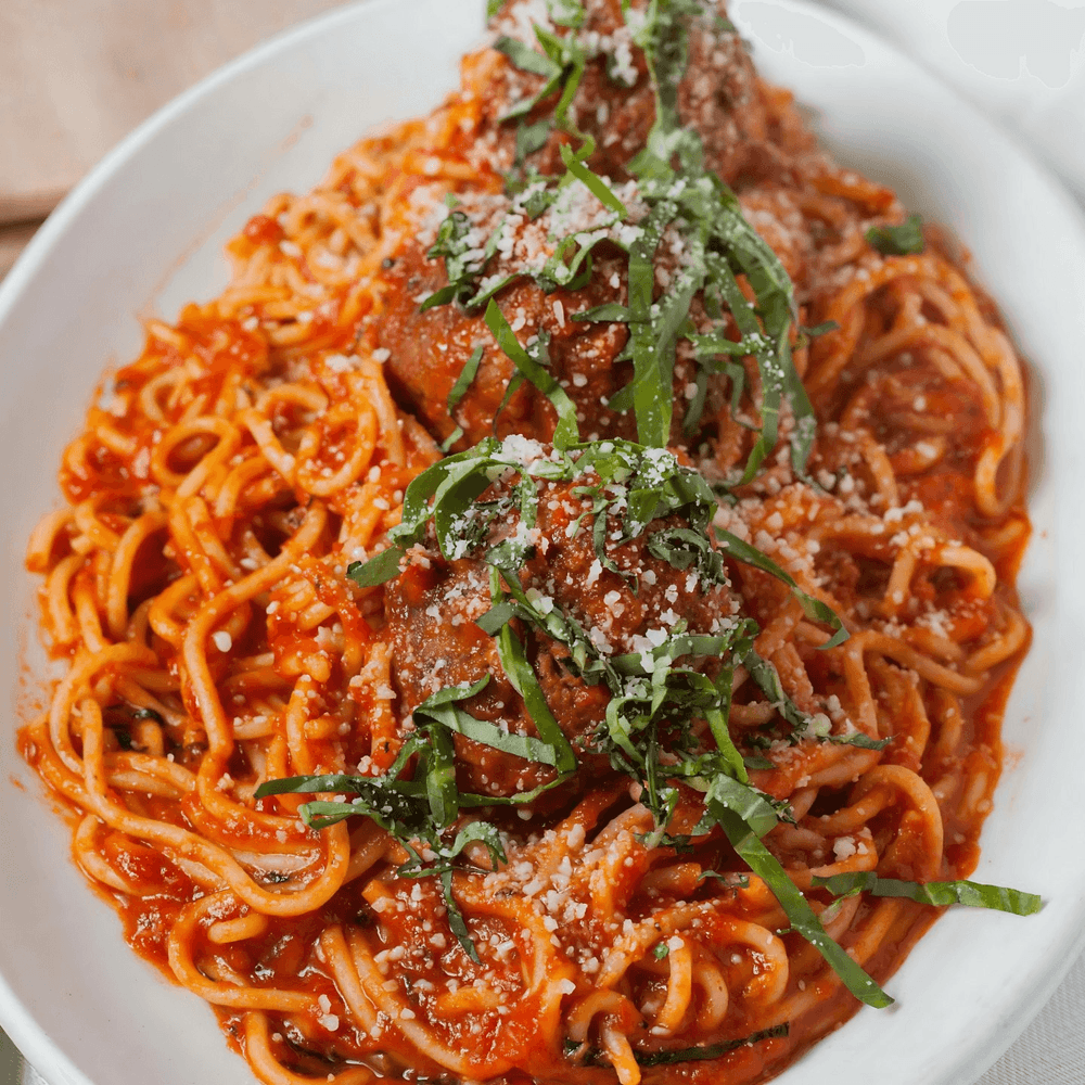 Spaghetti and Meatballs