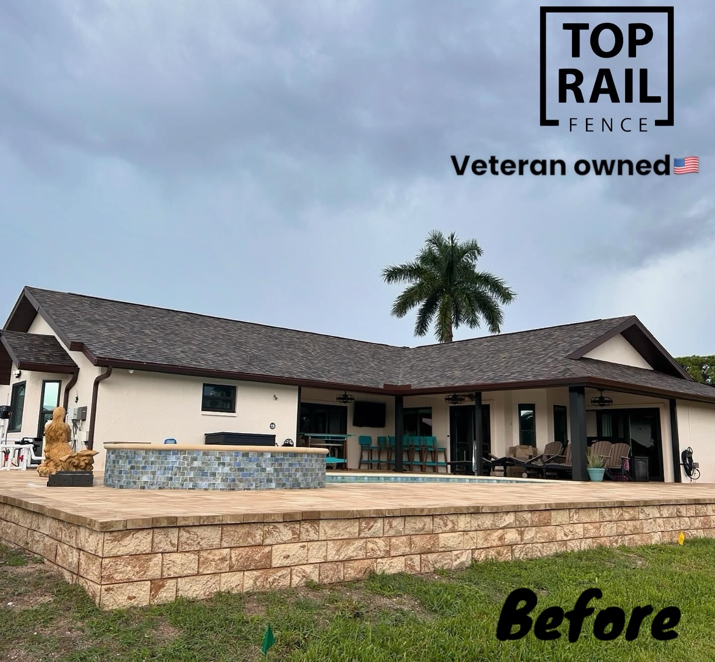 Top Rail Fence Pompano Beach Image