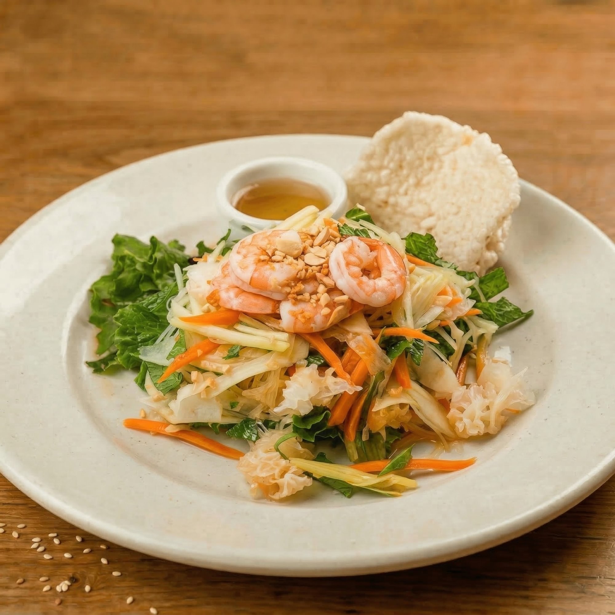 Shrimp Papaya Salad