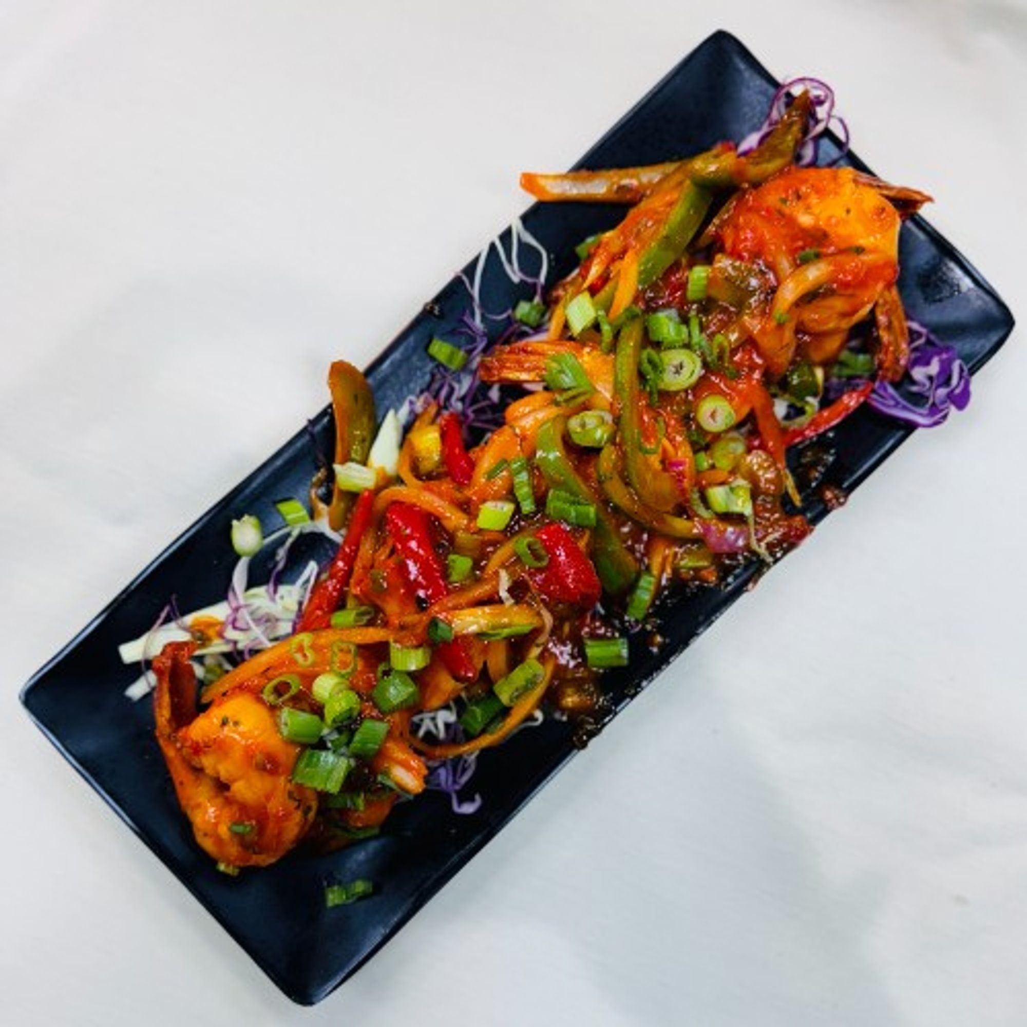 Shrimp Manchurian Dry