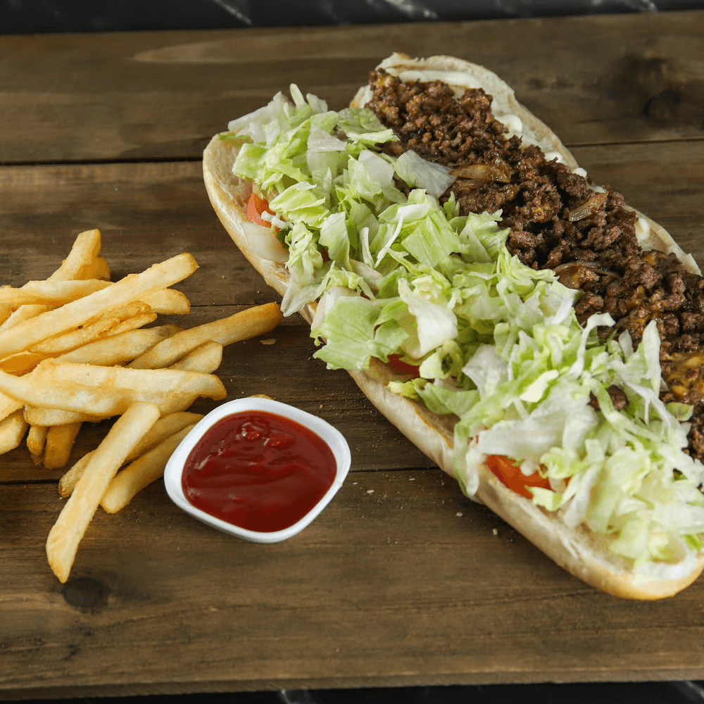 Chopped cheese sandwich