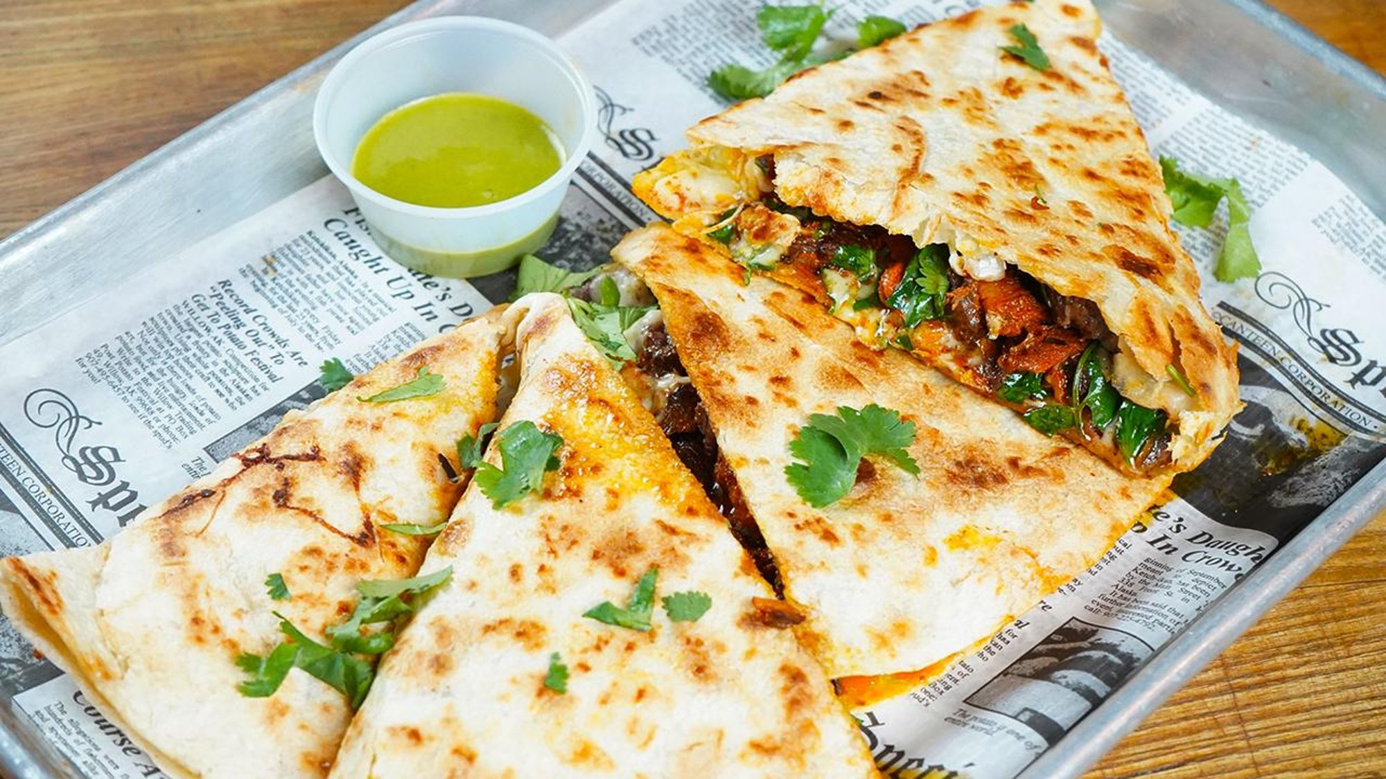 Mixto Quesadilla (Pastor y Asada)