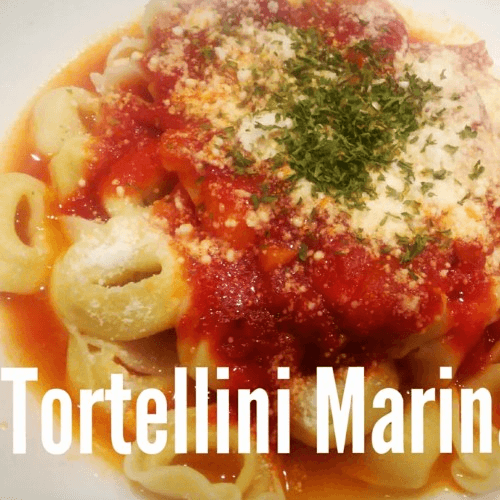 CHEESE TORTELLINI MARINARA ENTRÉE