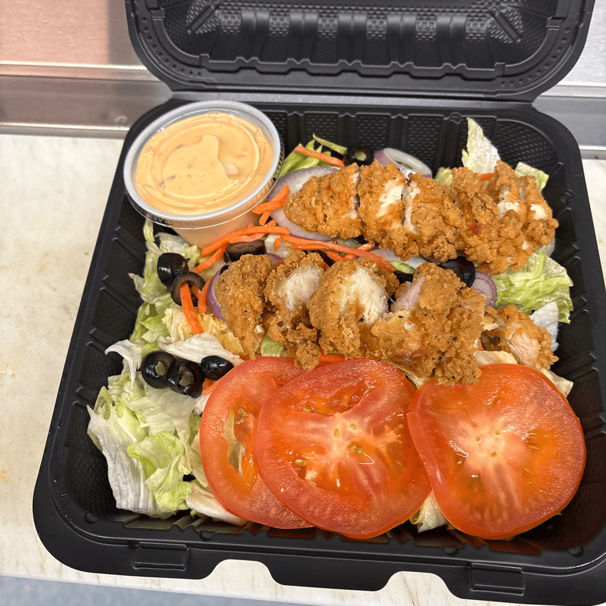 Chicken Salad, Grilled or Crispy