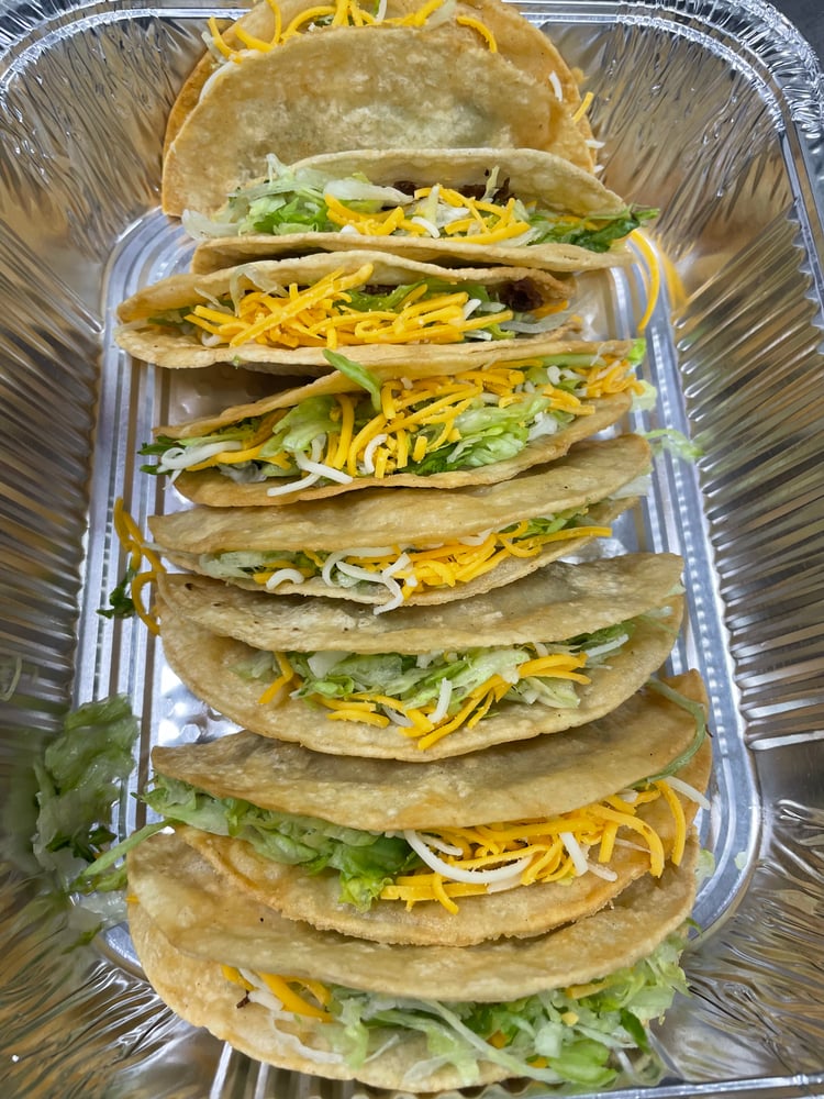 8 Beef Tacos