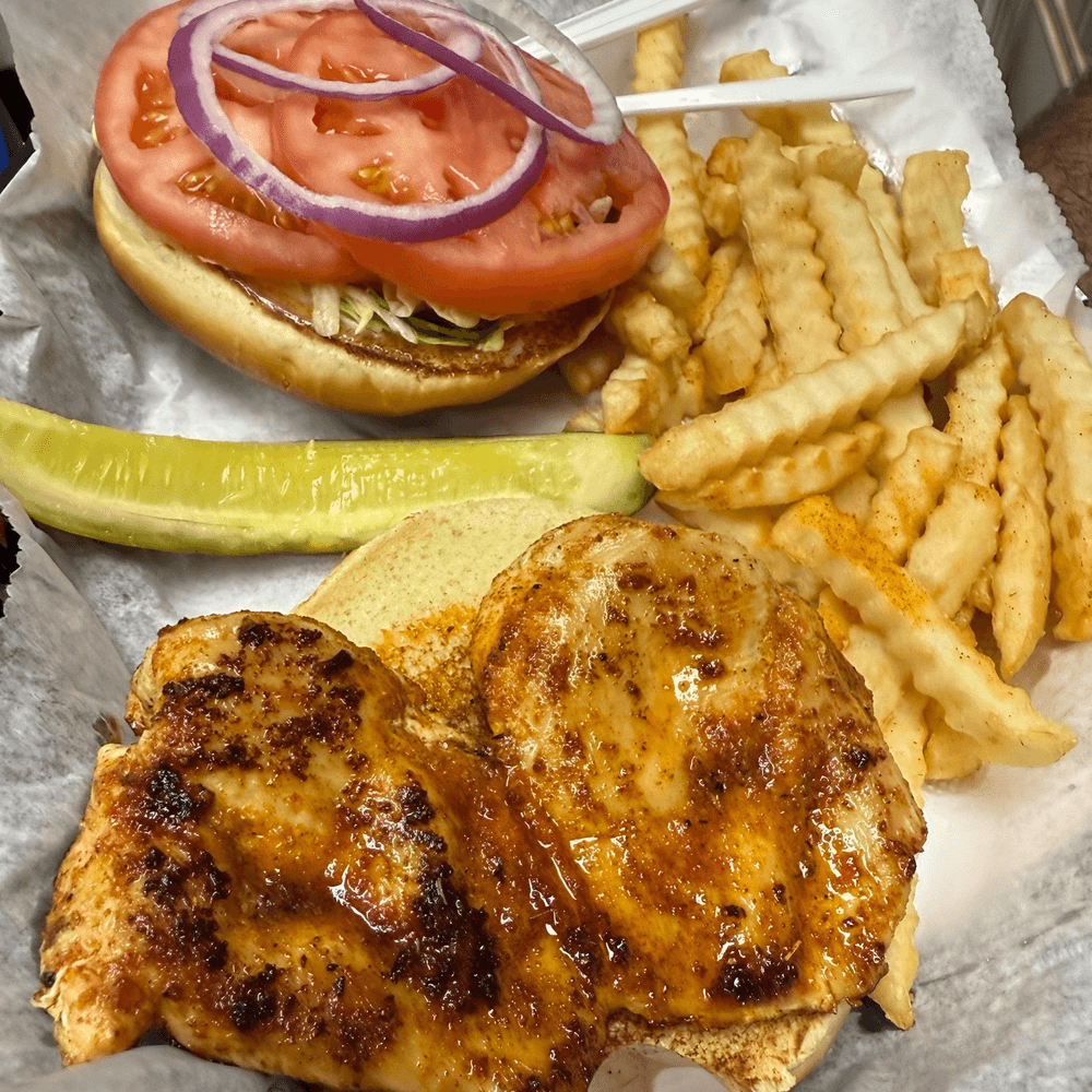 Grilled Cajun Chicken Sandwich