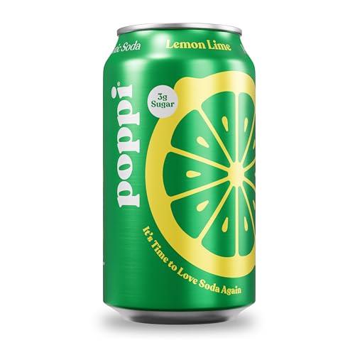 Poppi Lemon Lime 12oz can