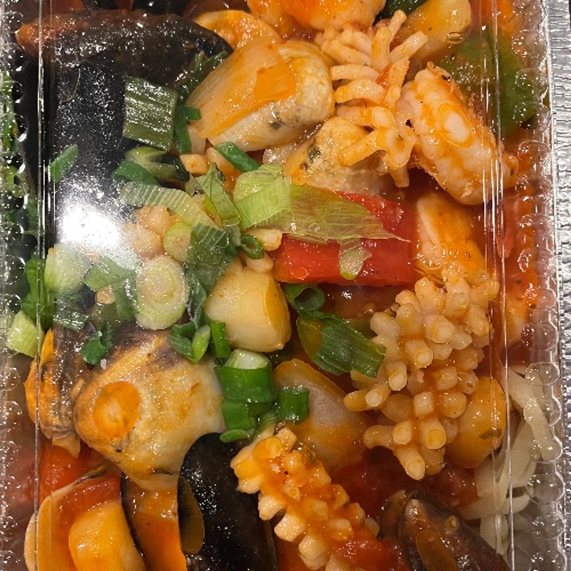 Linguine Frutti Di Mare Dinner Pasta