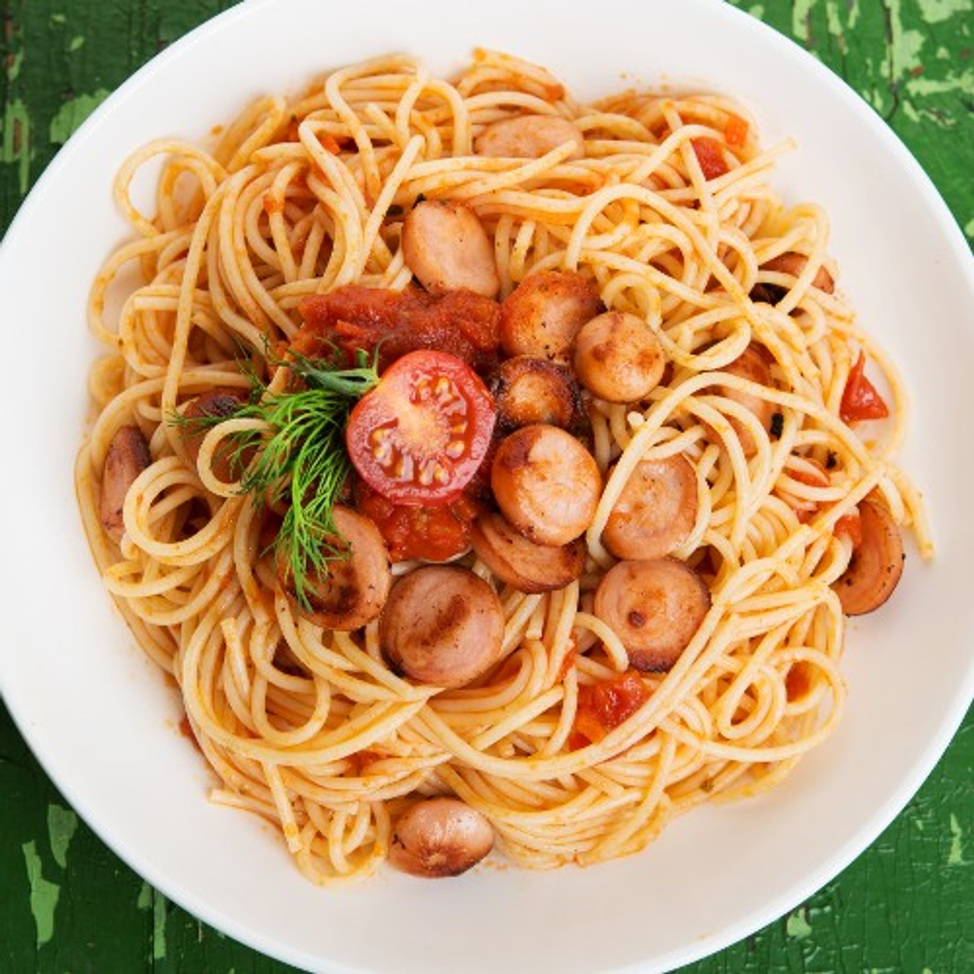 Pasta (Your Choice) with Sausage