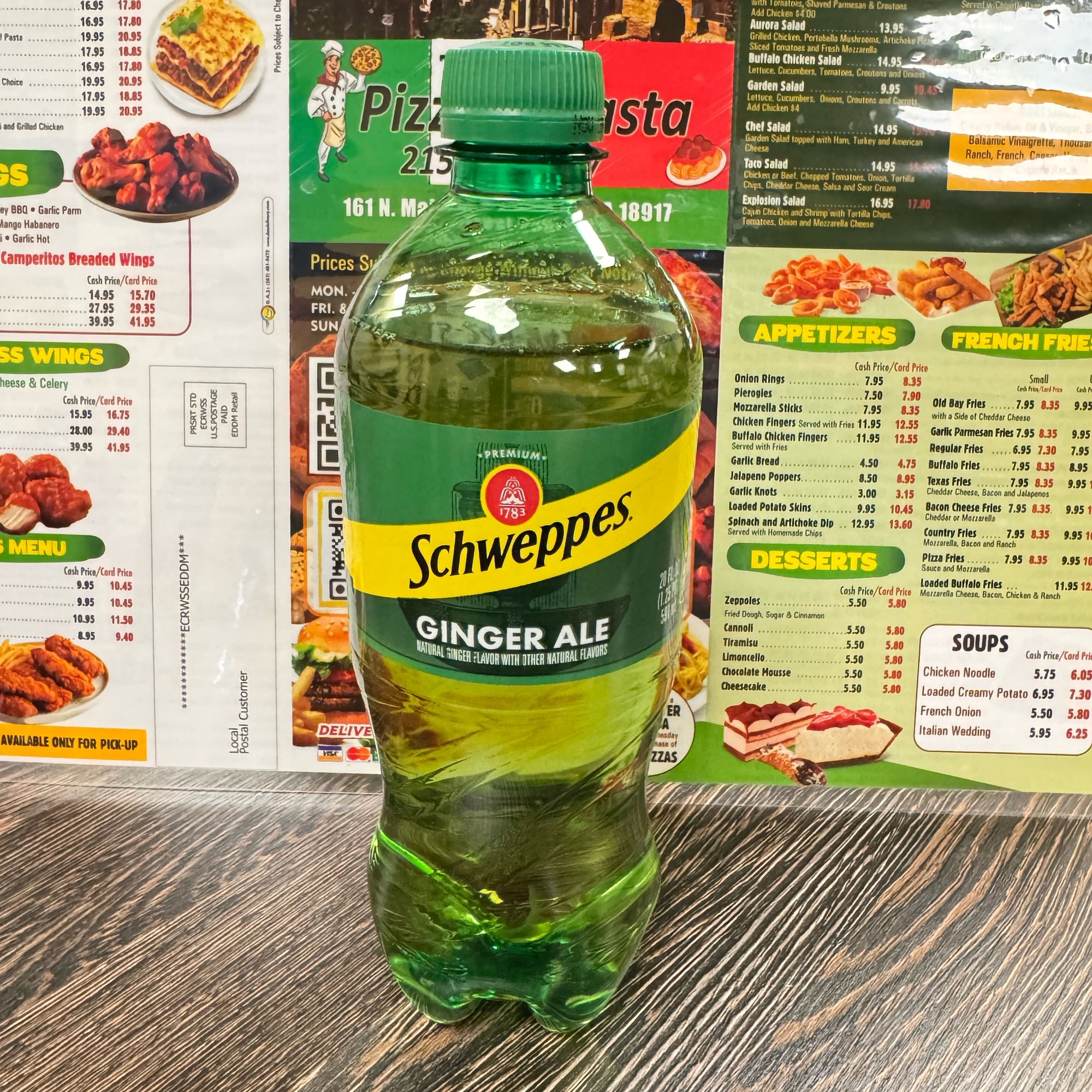 Ginger Ale 20 oz Bottle