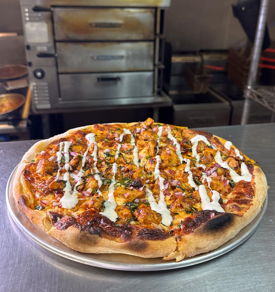 Buff Chicken Ranch Pizza