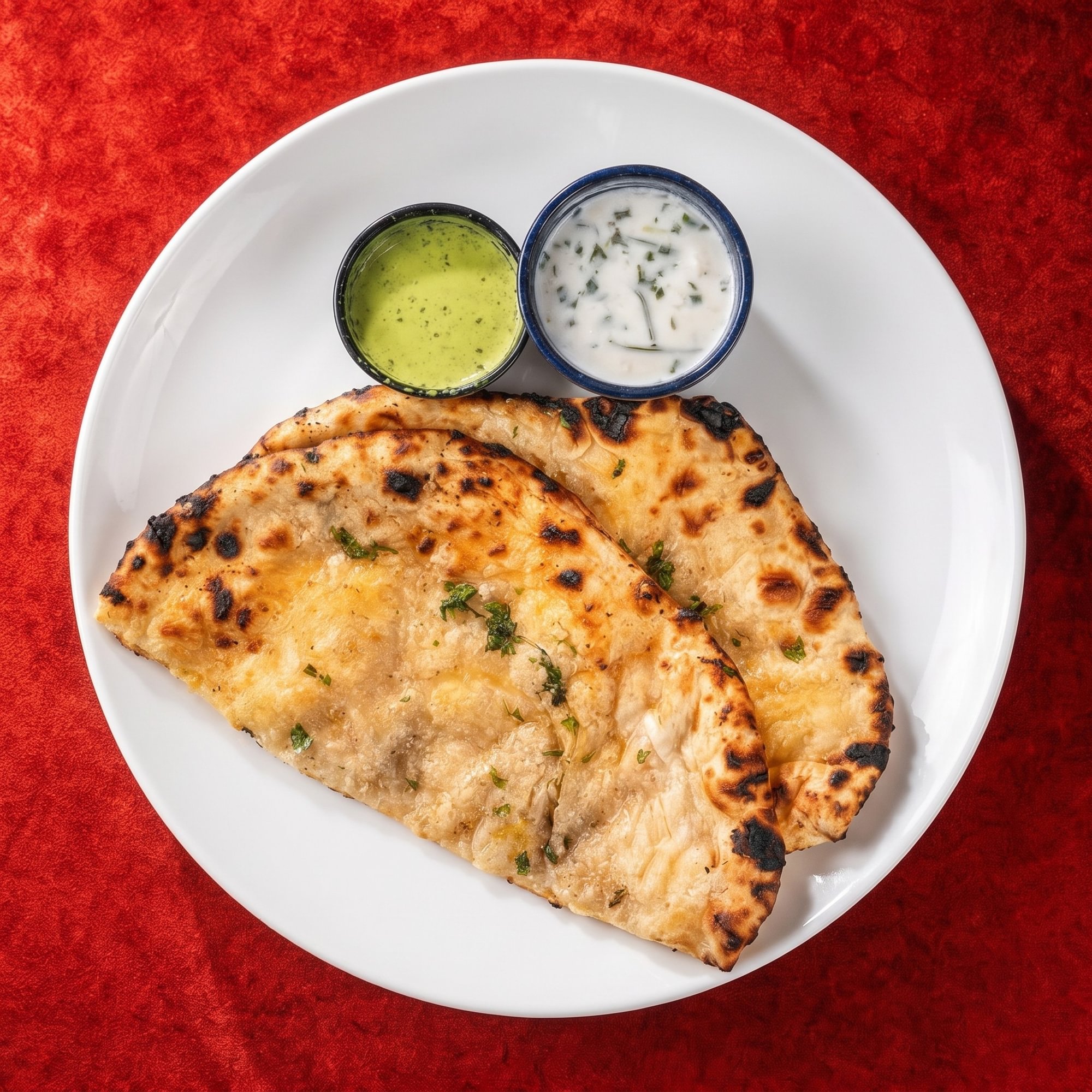 Cheese Garlic Naan