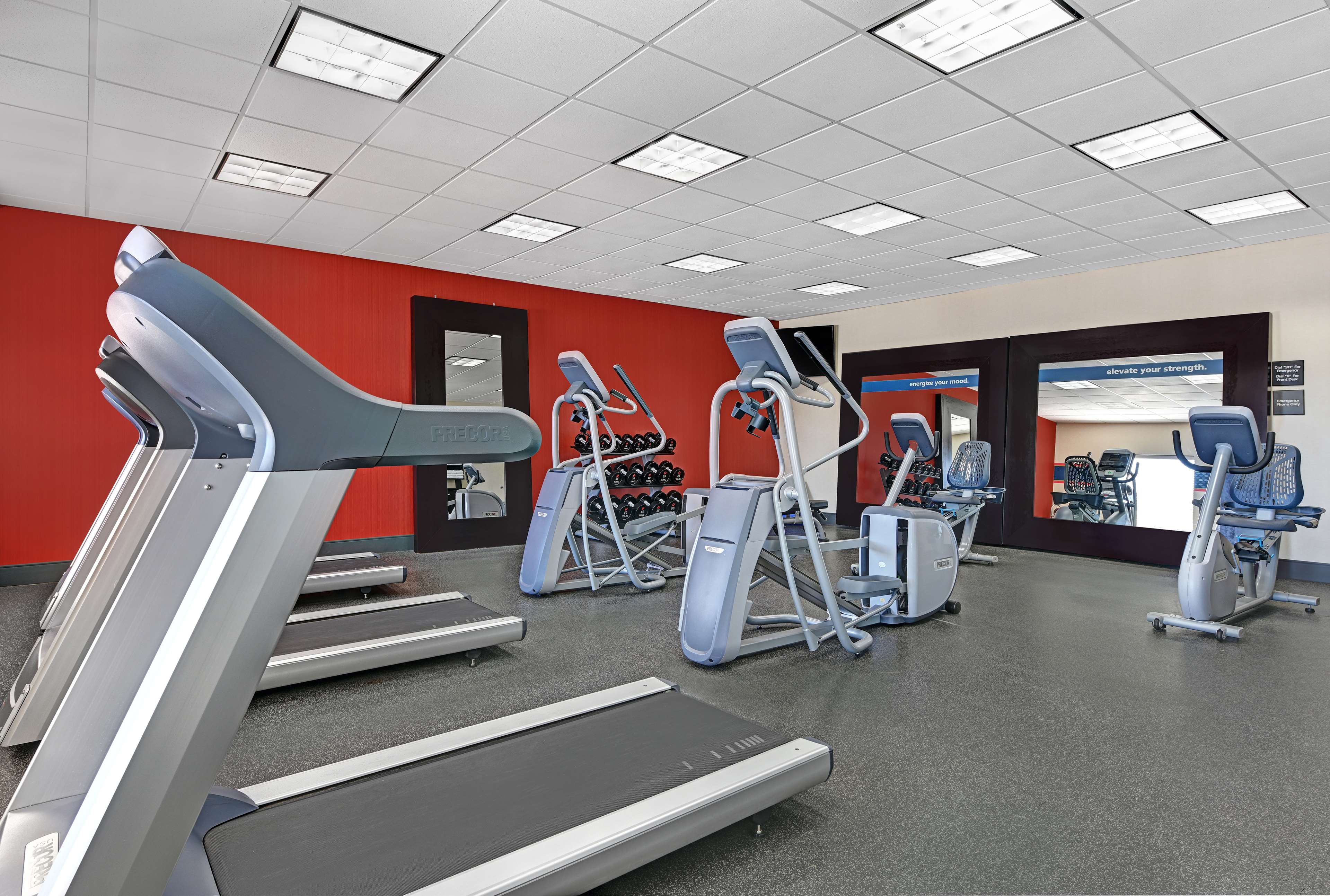 Health club  fitness center  gym