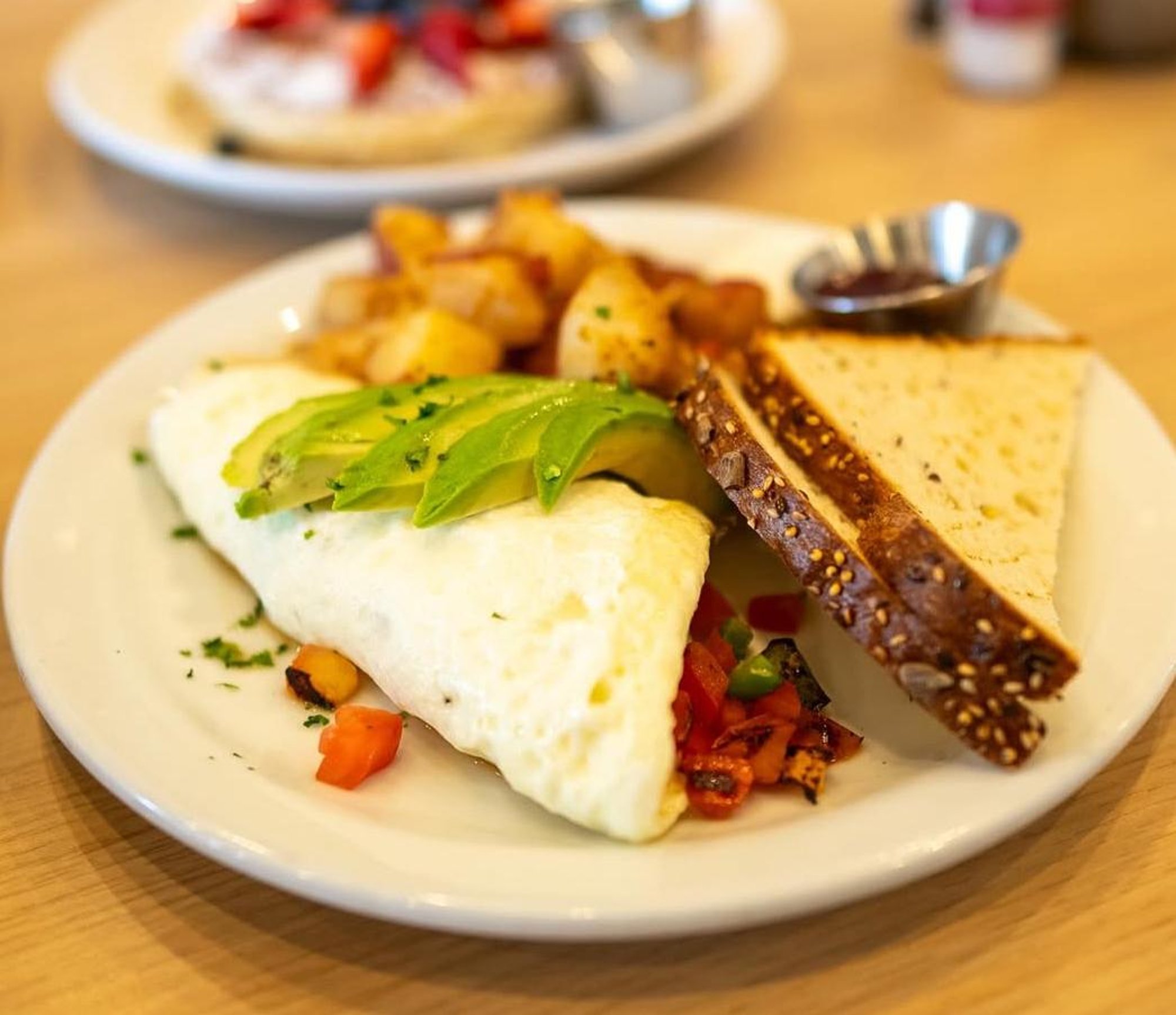Egg White Jalapeño Omelet