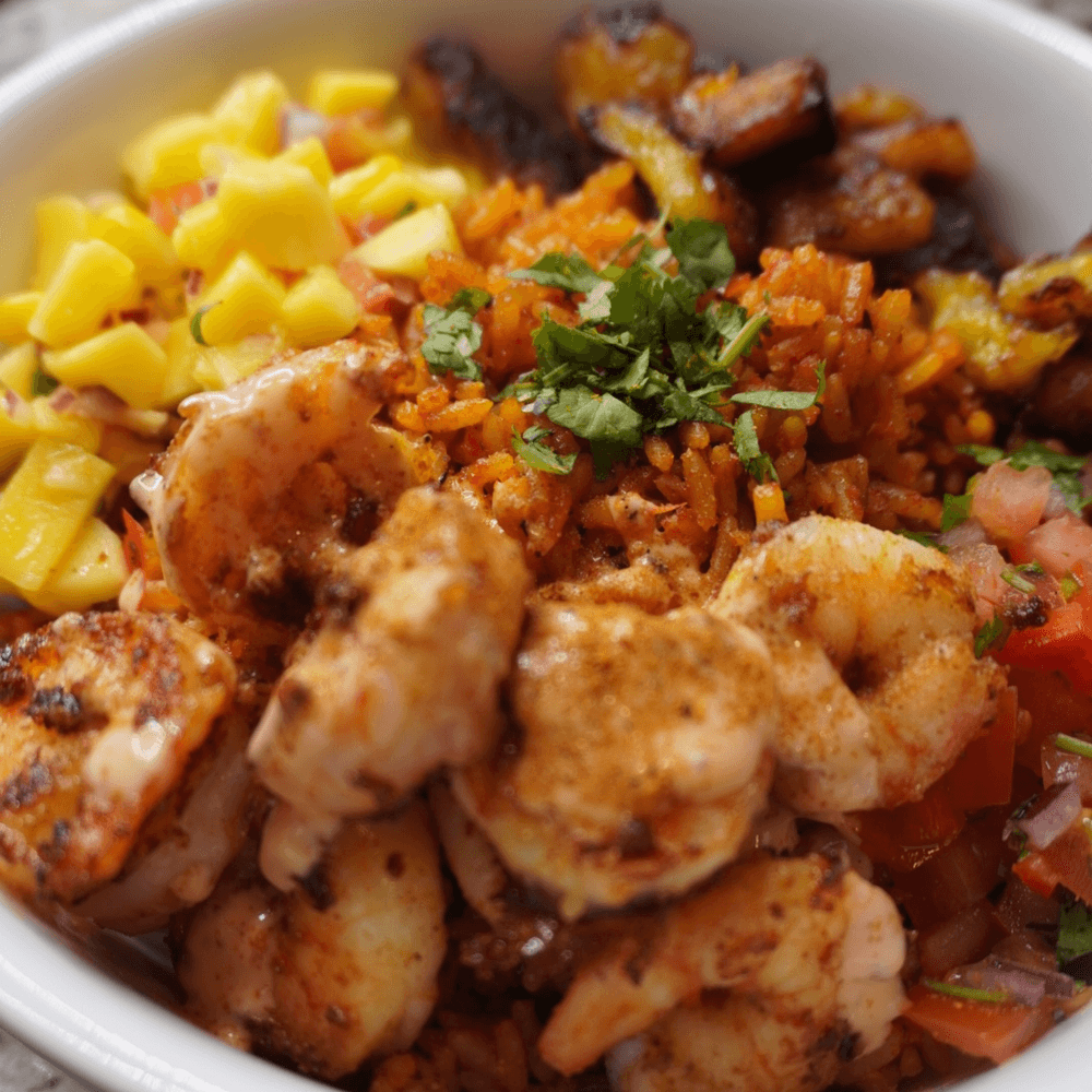 Roasted Shrimp Bowl