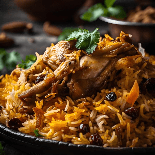 Gongura Chicken Biryani