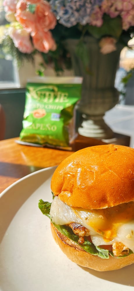 Grilled Hawaiian Chicken Burger