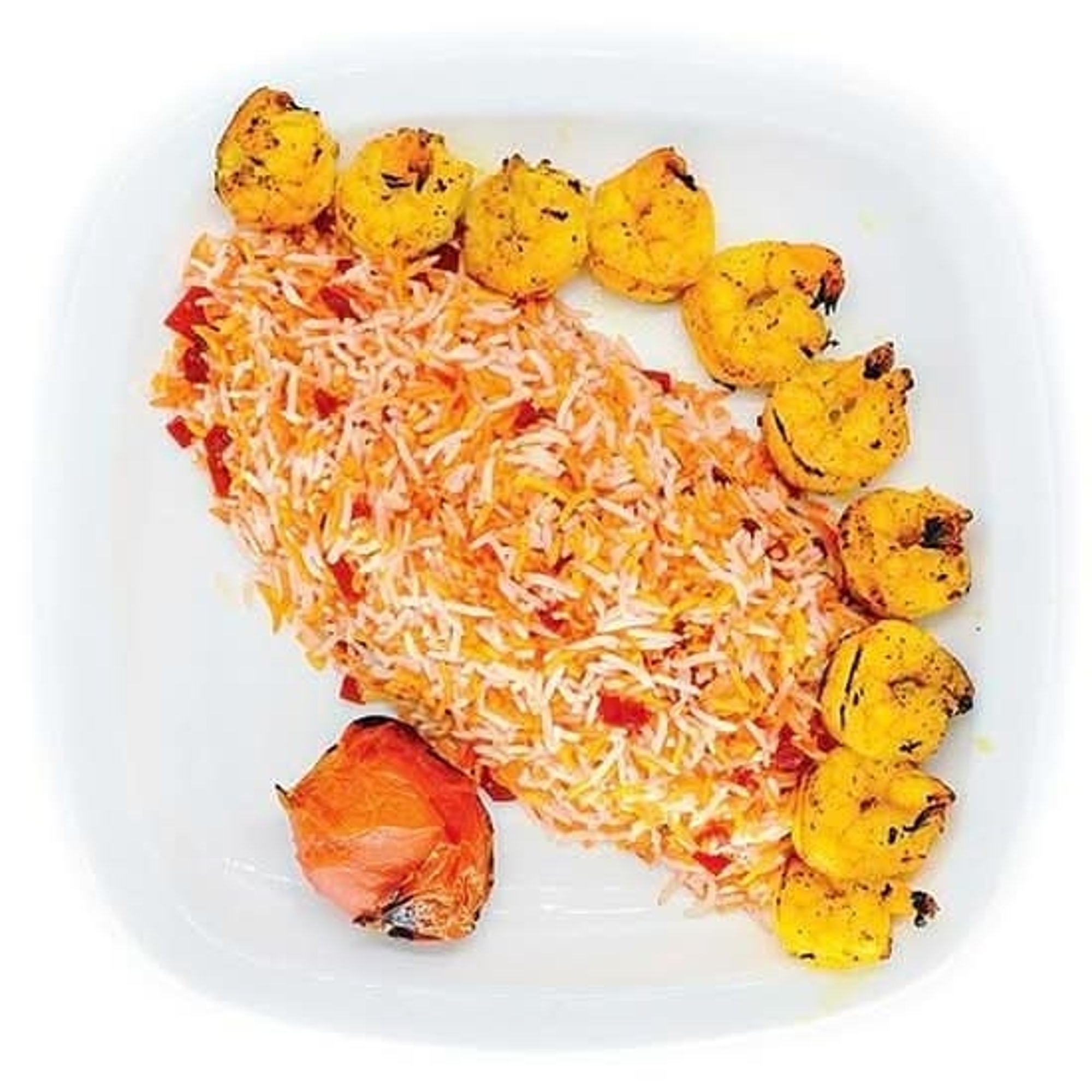 Shrimp kabob