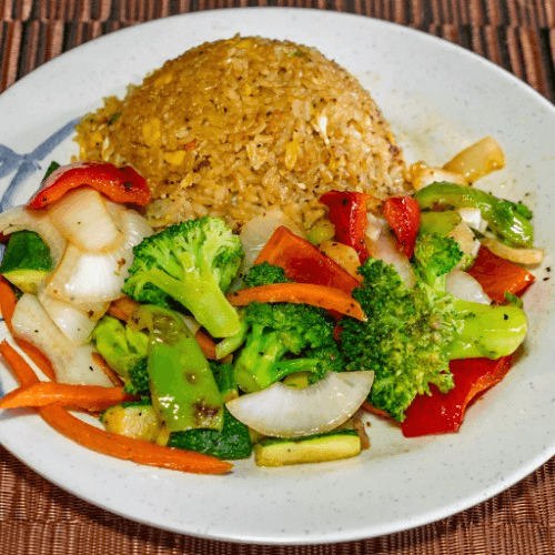 Hibachi Vegetable Dinner