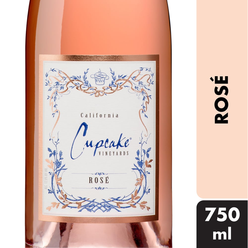 Cupcake Vineyards Rose Wine California 750ml