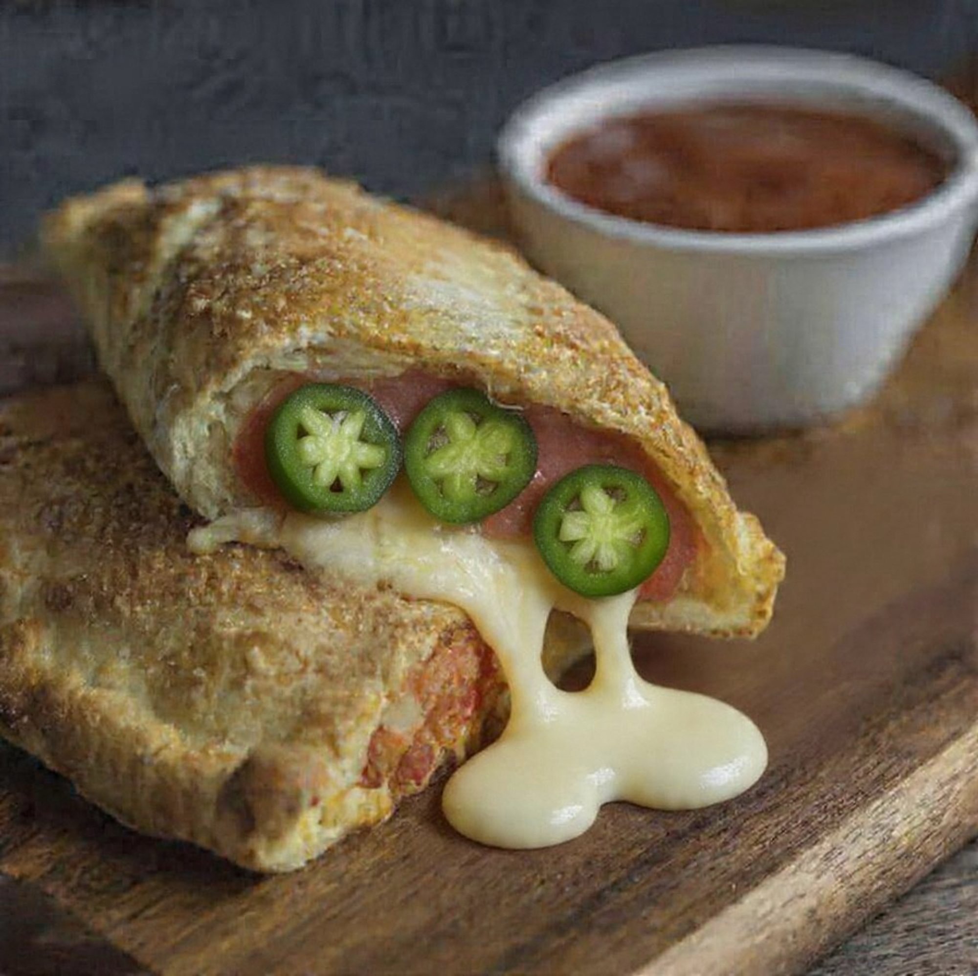 The Spicy Big Italian Calzone