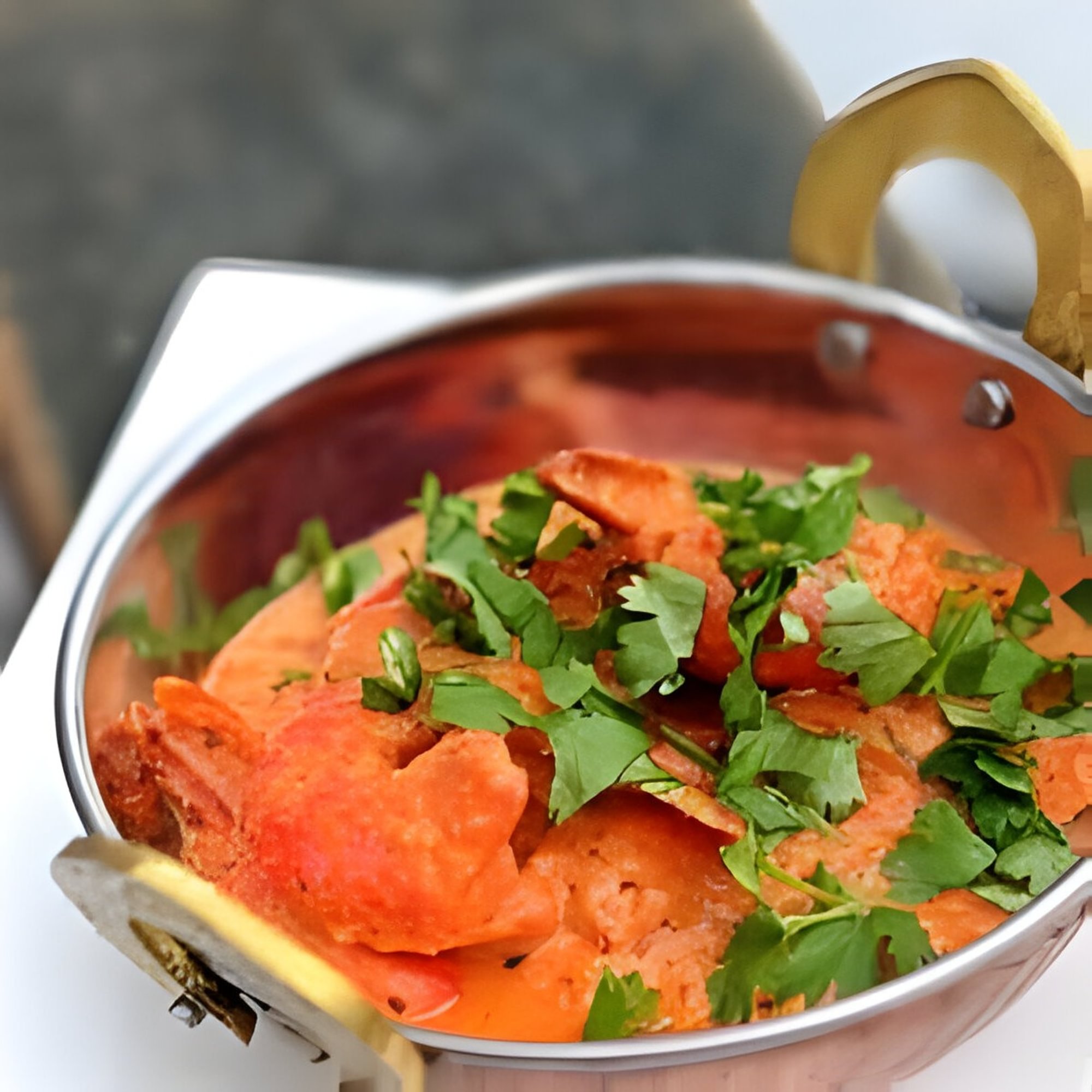 Shrimp coconut curry